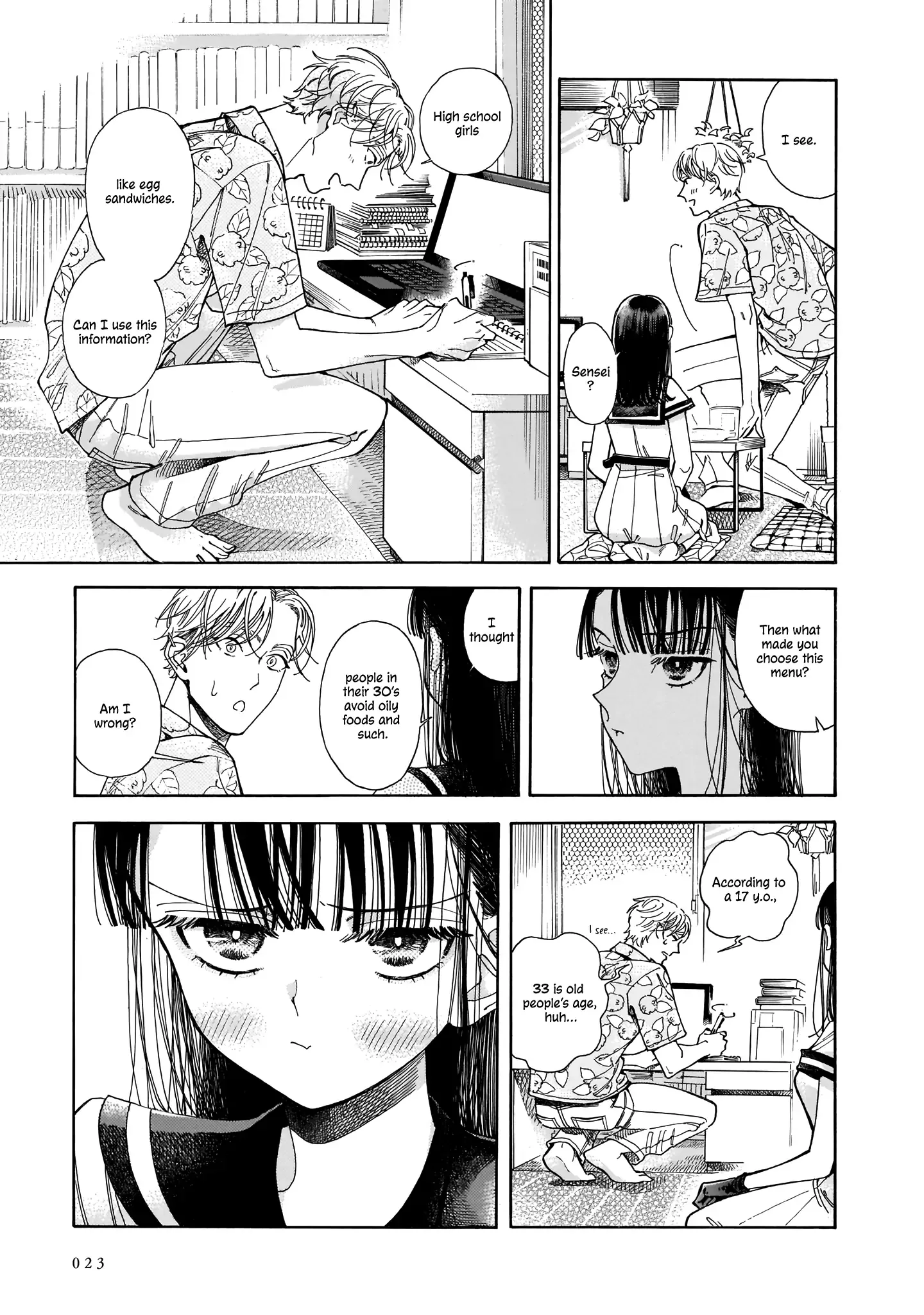 Sensei, Kongetsu Doudesuka Chapter 1 page 22