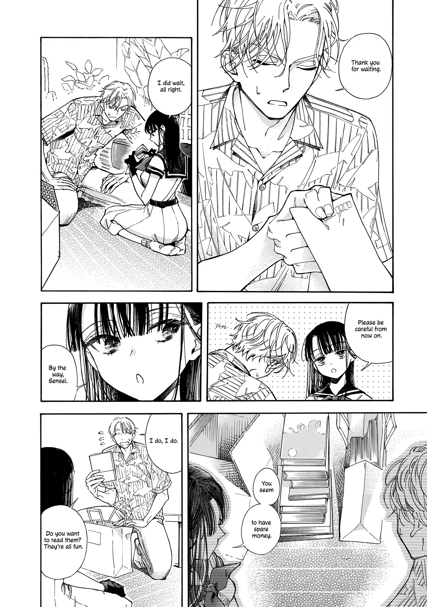 Sensei, Kongetsu Doudesuka Chapter 1 page 38