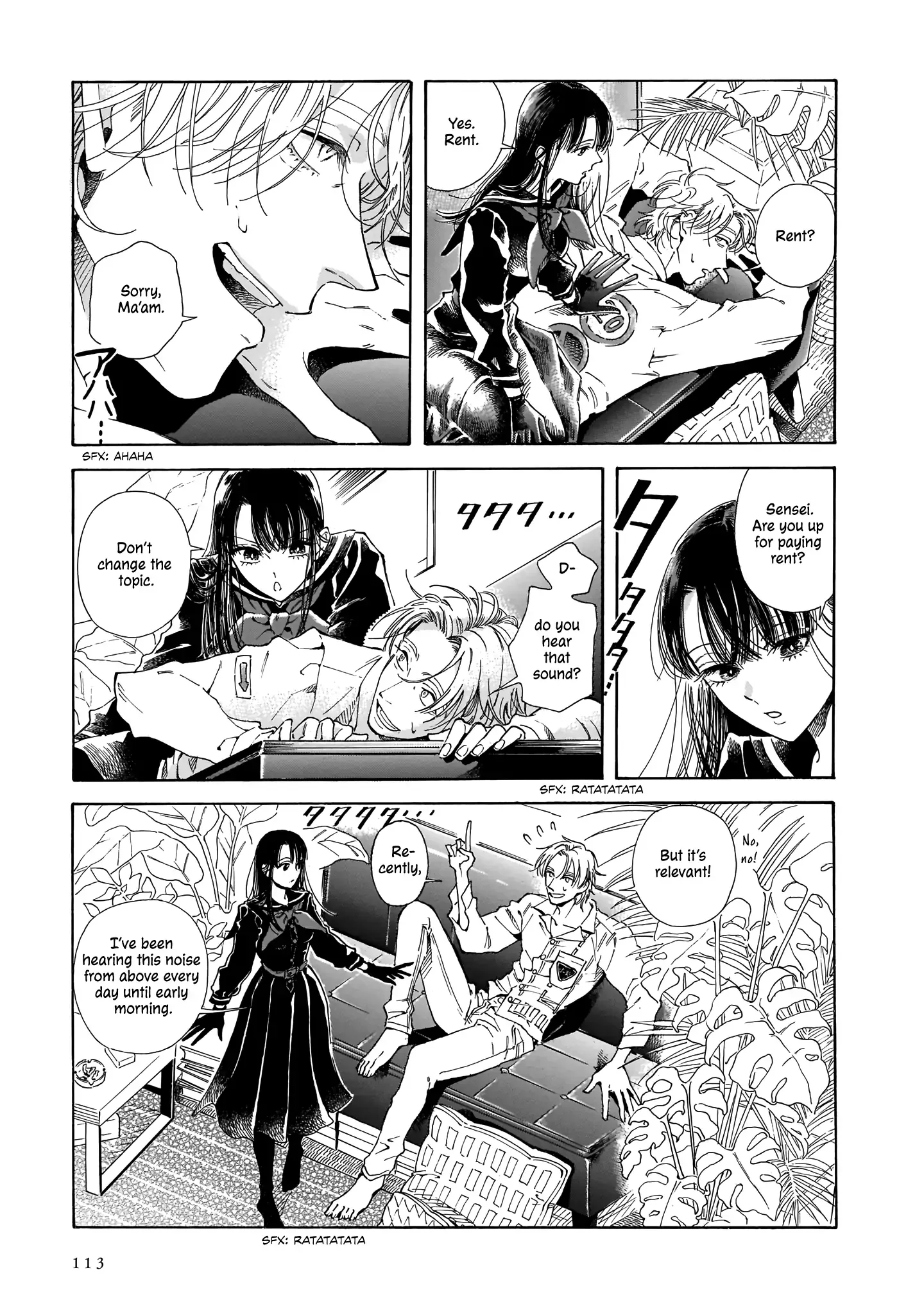 Sensei, Kongetsu Doudesuka Chapter 4 page 3