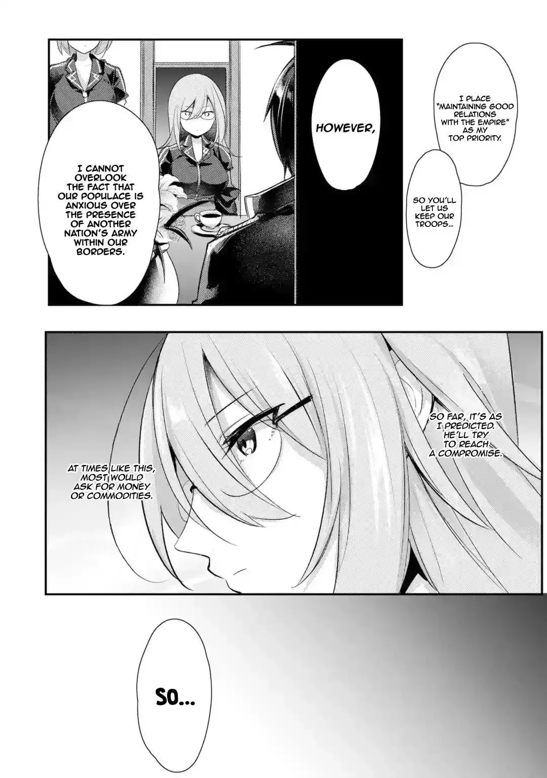 Tensai Ouji no Akaji Kokka Saisei Jutsu - Souda, Baikoku Shiyou Chapter 2 page 8