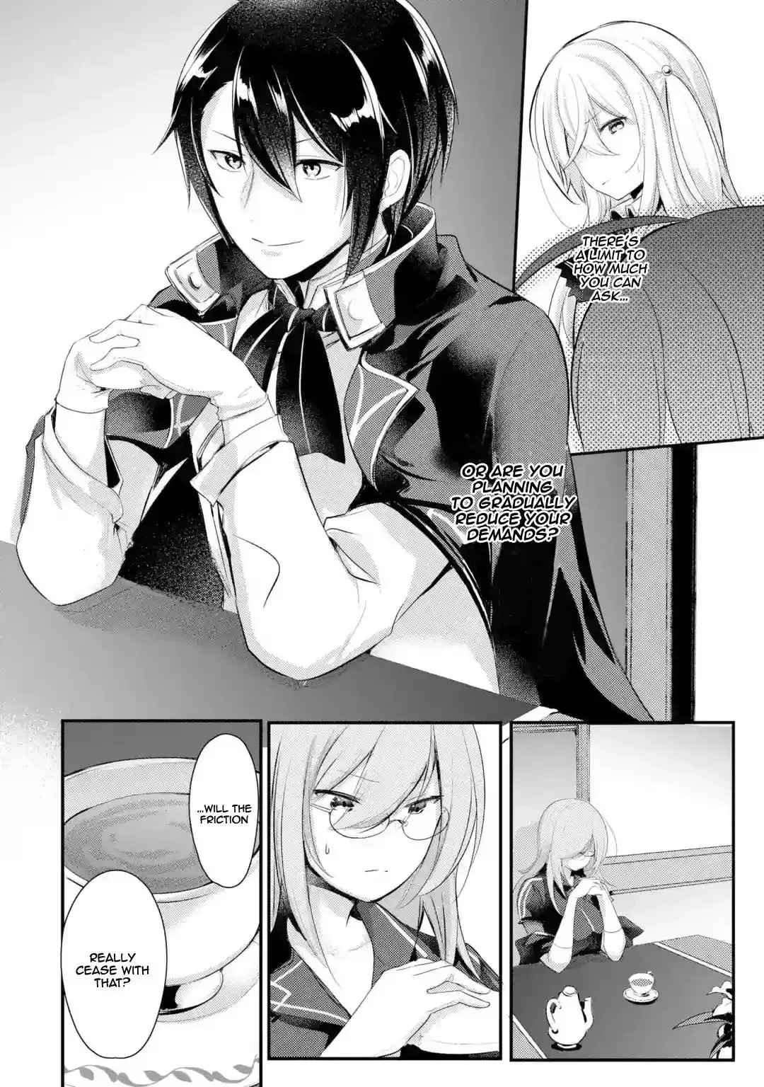 Tensai Ouji no Akaji Kokka Saisei Jutsu - Souda, Baikoku Shiyou Chapter 2 page 14