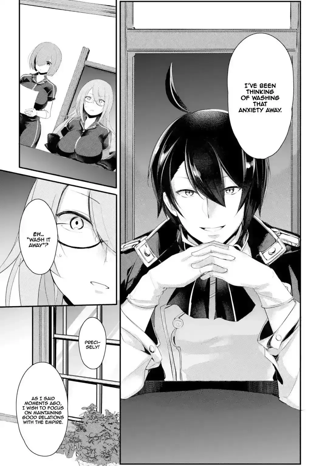 Tensai Ouji no Akaji Kokka Saisei Jutsu - Souda, Baikoku Shiyou Chapter 2 page 9