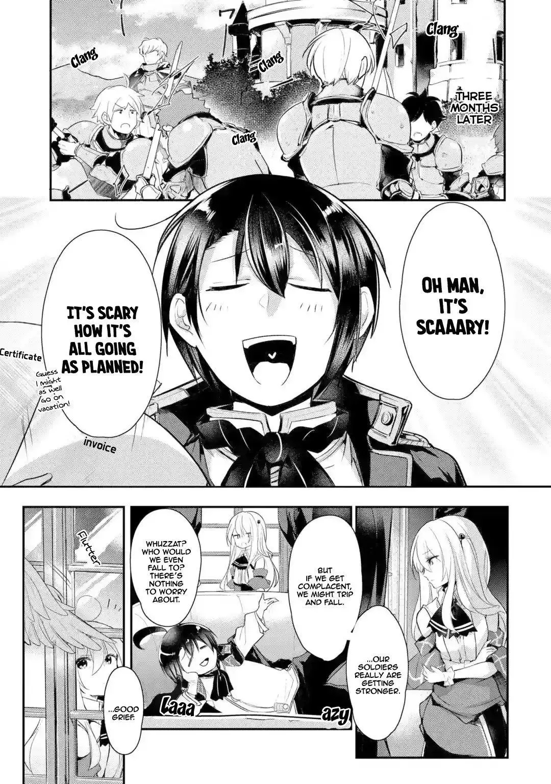 Tensai Ouji no Akaji Kokka Saisei Jutsu - Souda, Baikoku Shiyou Chapter 4 page 5