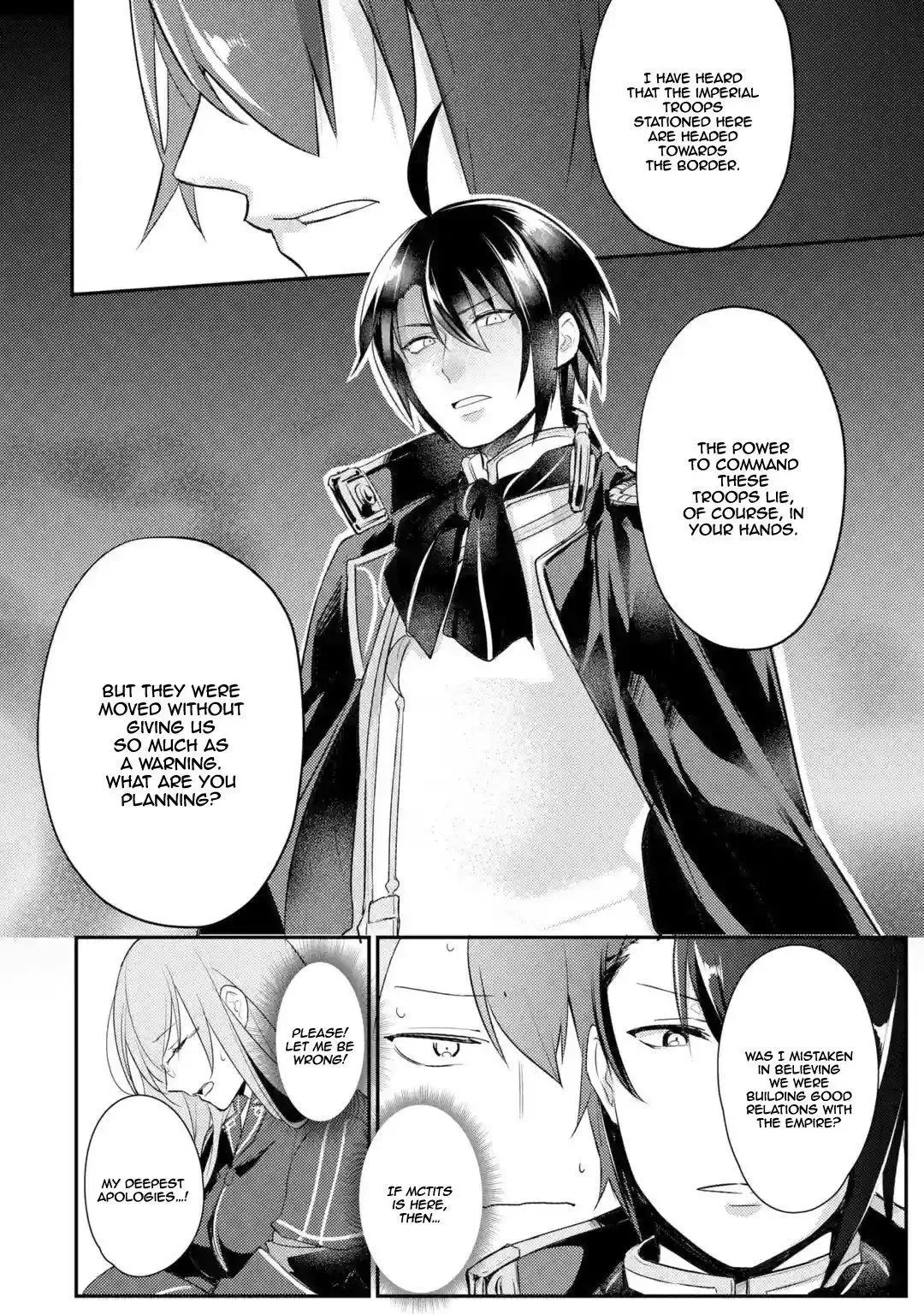 Tensai Ouji no Akaji Kokka Saisei Jutsu - Souda, Baikoku Shiyou Chapter 4 page 12