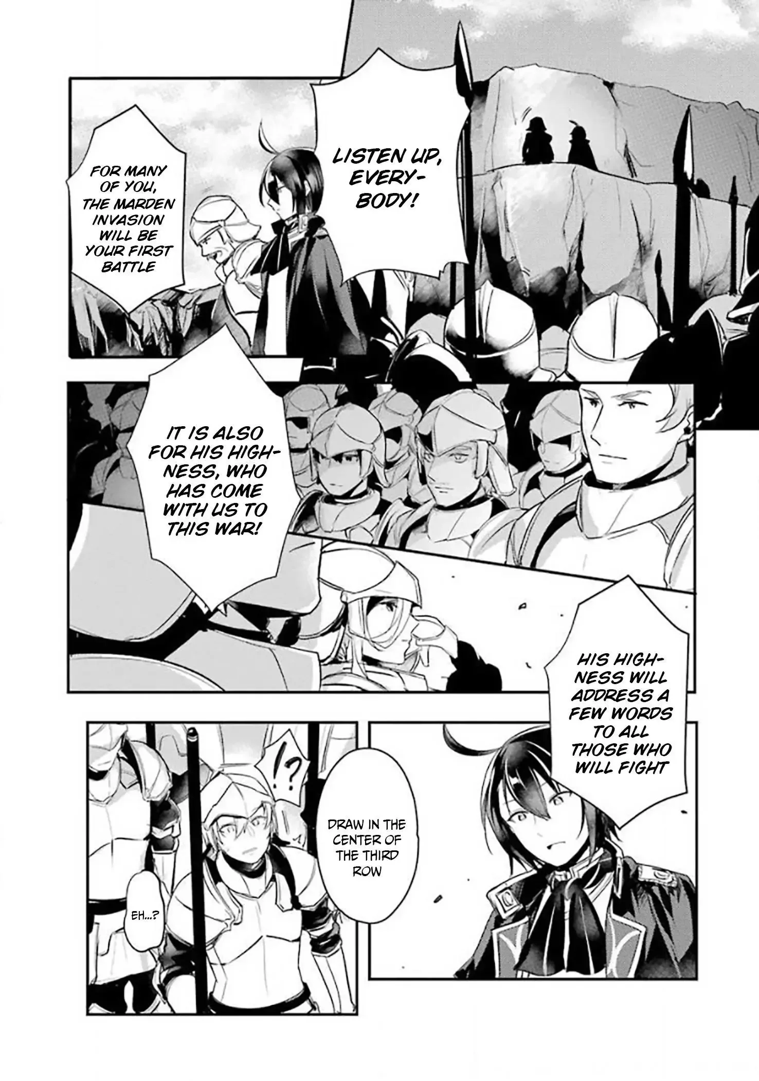 Tensai Ouji no Akaji Kokka Saisei Jutsu - Souda, Baikoku Shiyou Chapter 8 page 3