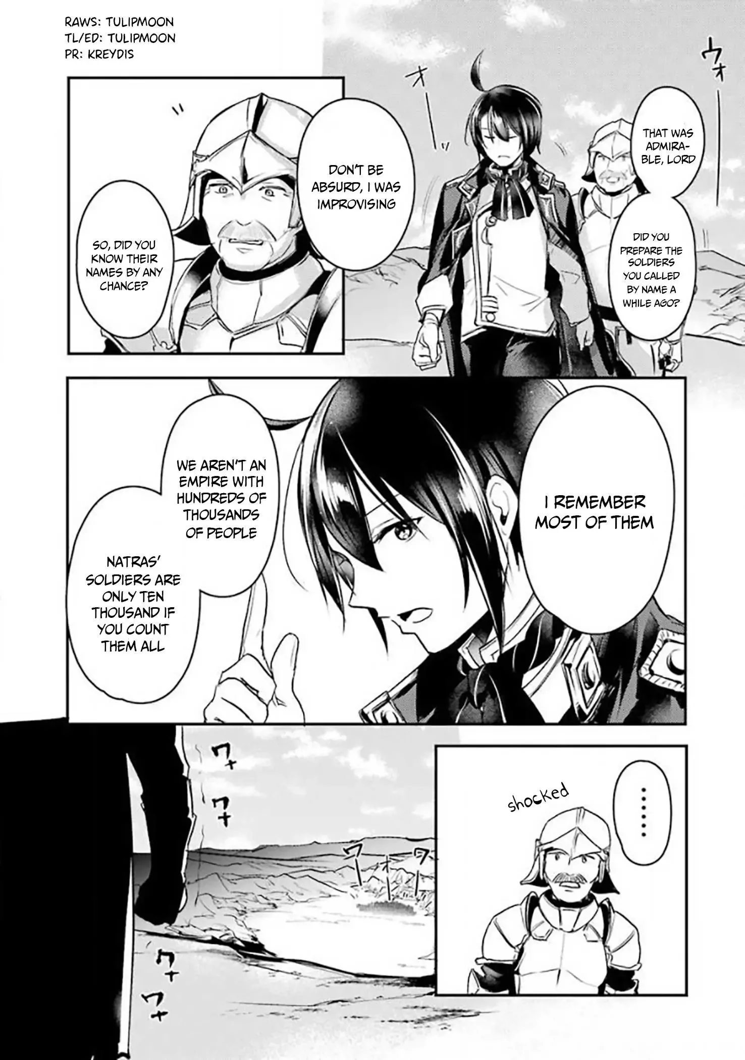Tensai Ouji no Akaji Kokka Saisei Jutsu - Souda, Baikoku Shiyou Chapter 8 page 7