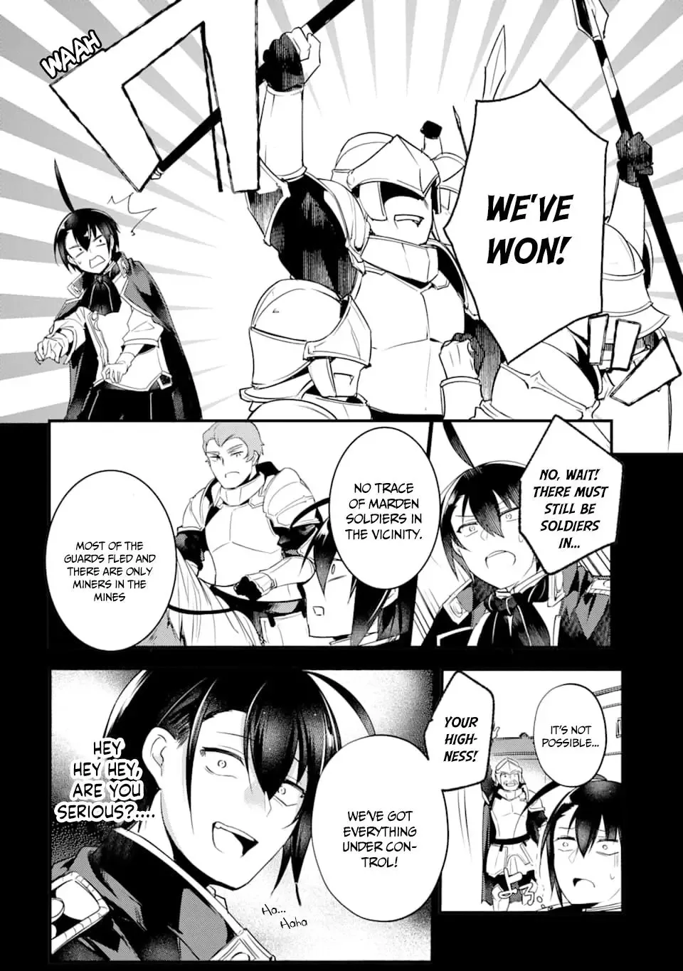 Tensai Ouji no Akaji Kokka Saisei Jutsu - Souda, Baikoku Shiyou Chapter 15 page 5
