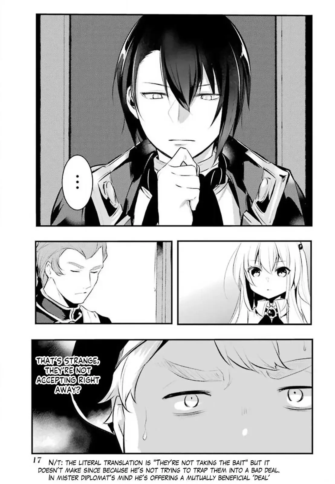 Tensai Ouji no Akaji Kokka Saisei Jutsu - Souda, Baikoku Shiyou Chapter 17 page 3