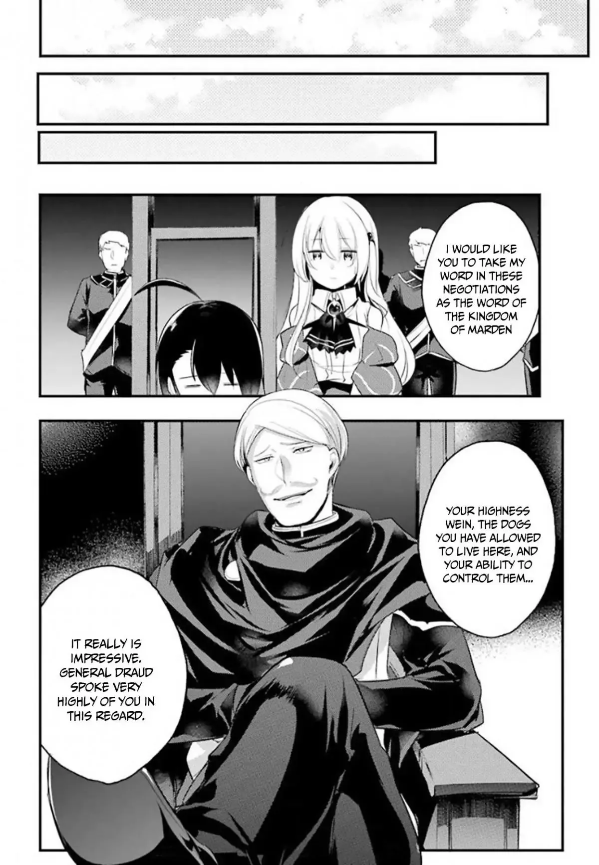 Tensai Ouji no Akaji Kokka Saisei Jutsu - Souda, Baikoku Shiyou Chapter 23 page 7