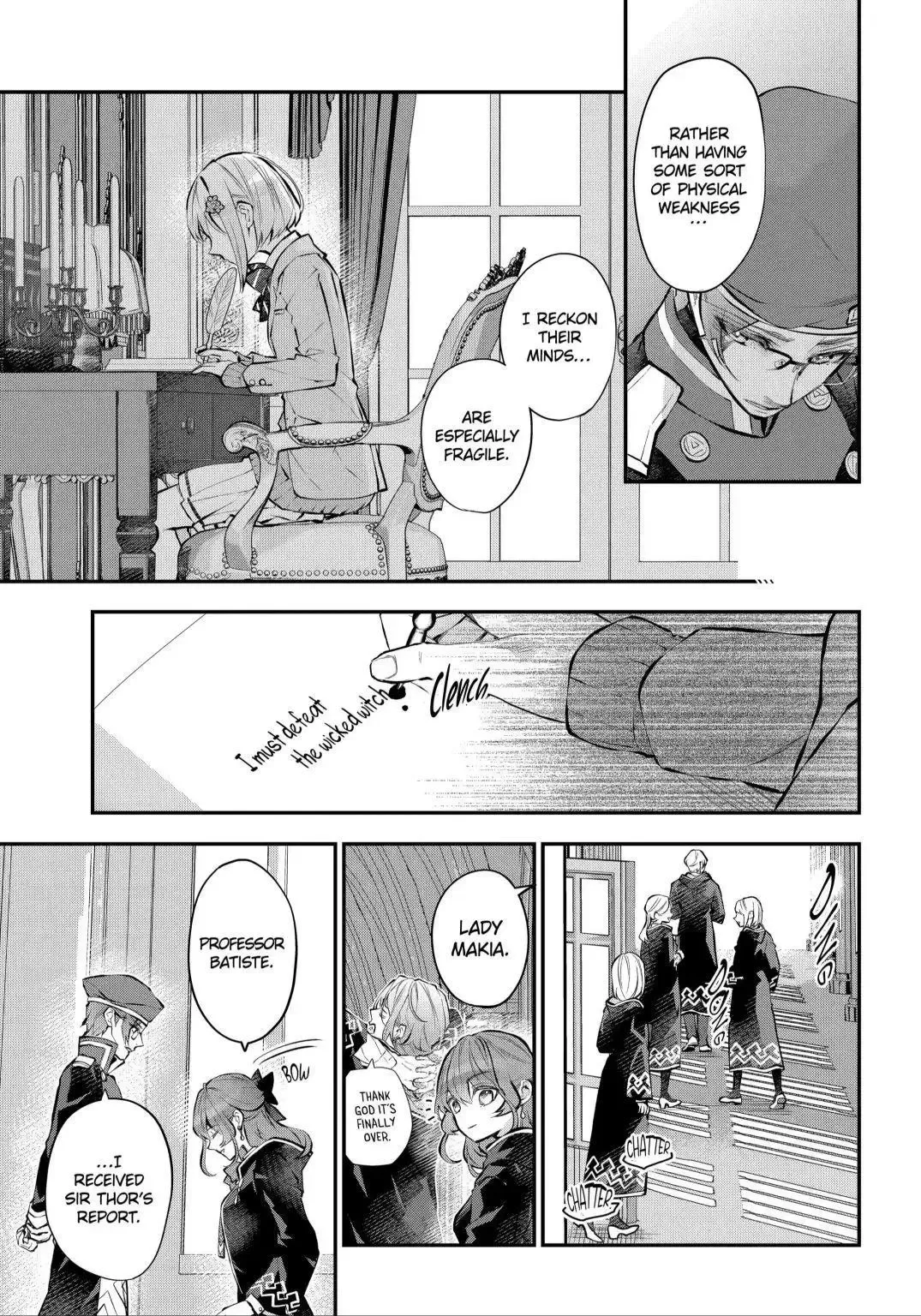 Meidea Reincarnation Theory - The World's Worst Witch Chapter 28.1 page 5