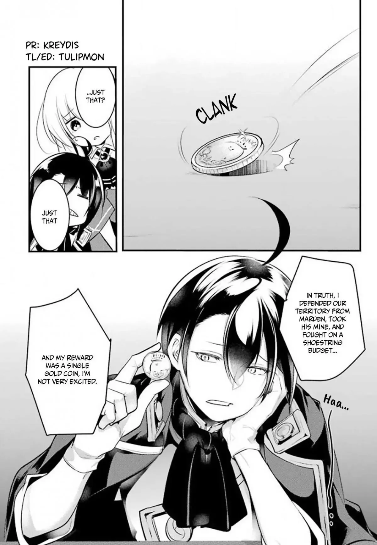 Tensai Ouji no Akaji Kokka Saisei Jutsu - Souda, Baikoku Shiyou Chapter 28 page 6