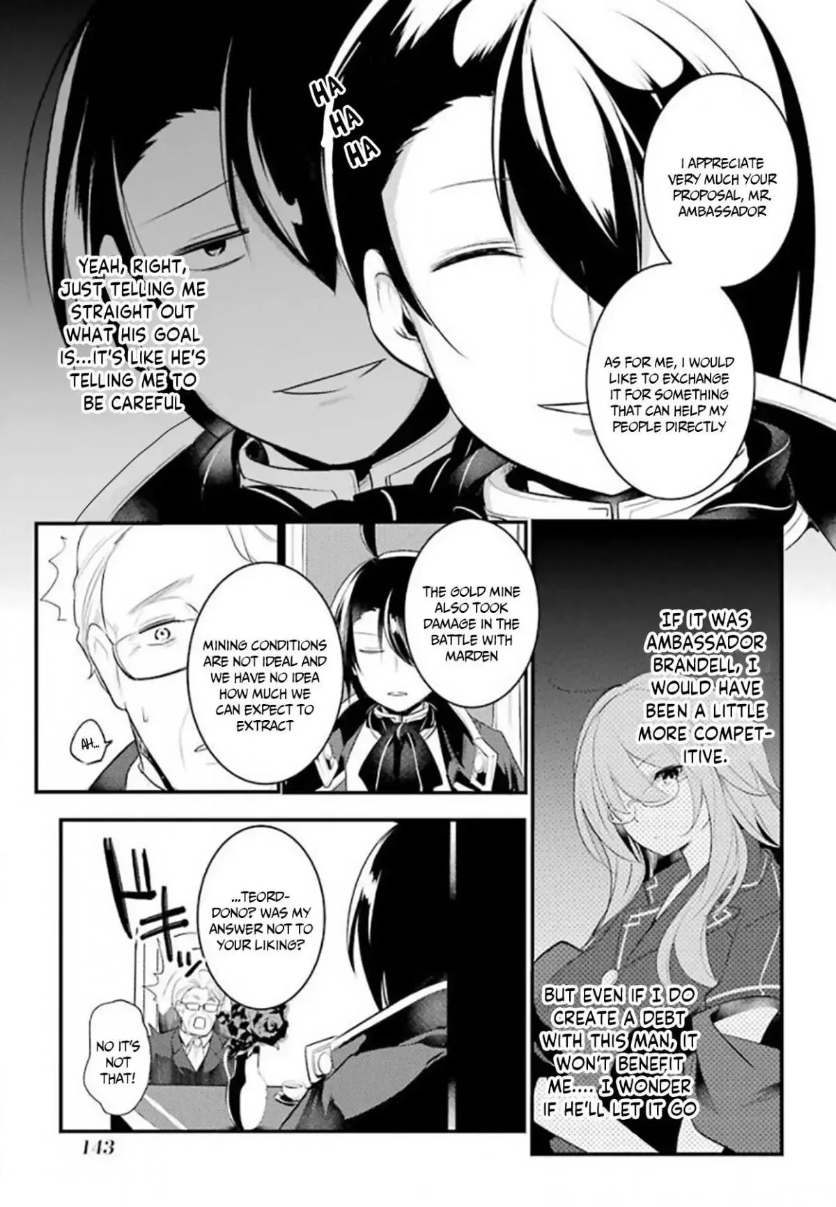 Tensai Ouji no Akaji Kokka Saisei Jutsu - Souda, Baikoku Shiyou Chapter 28 page 15