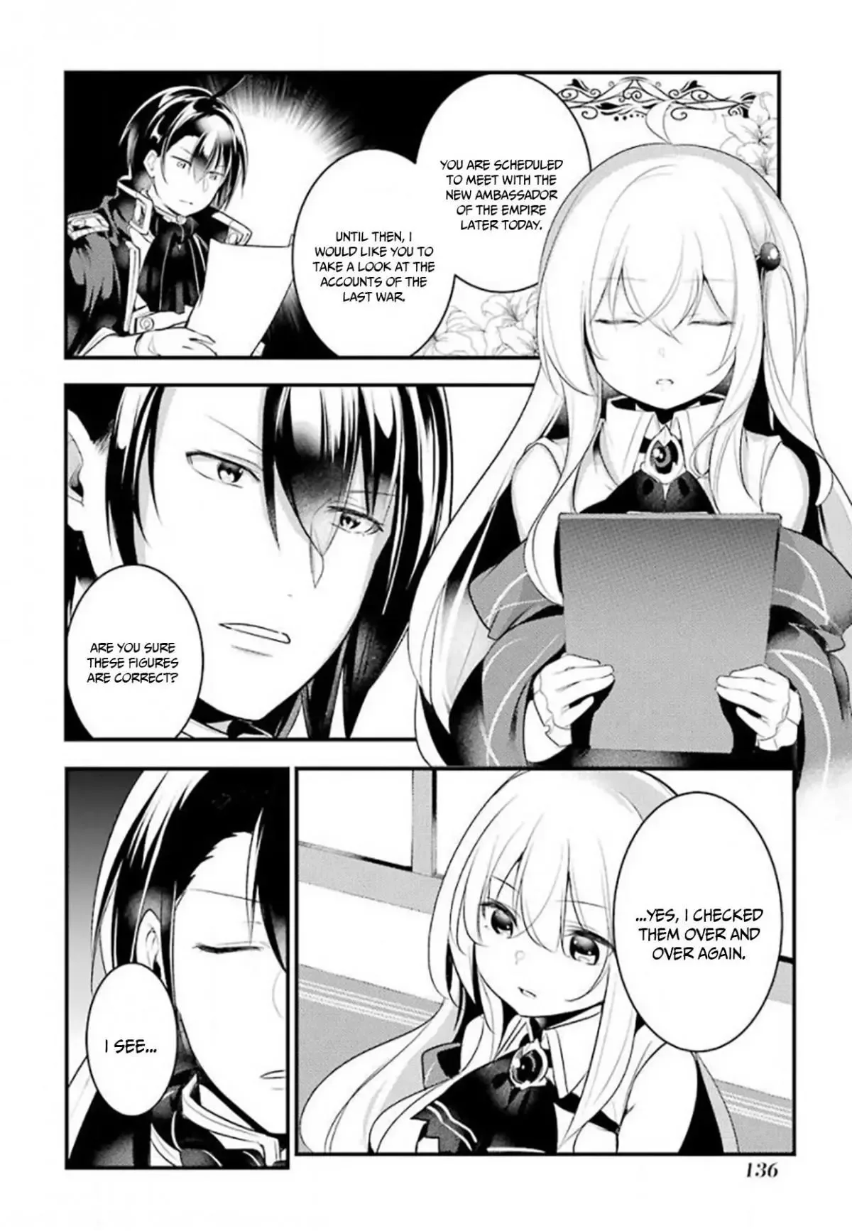 Tensai Ouji no Akaji Kokka Saisei Jutsu - Souda, Baikoku Shiyou Chapter 28 page 14