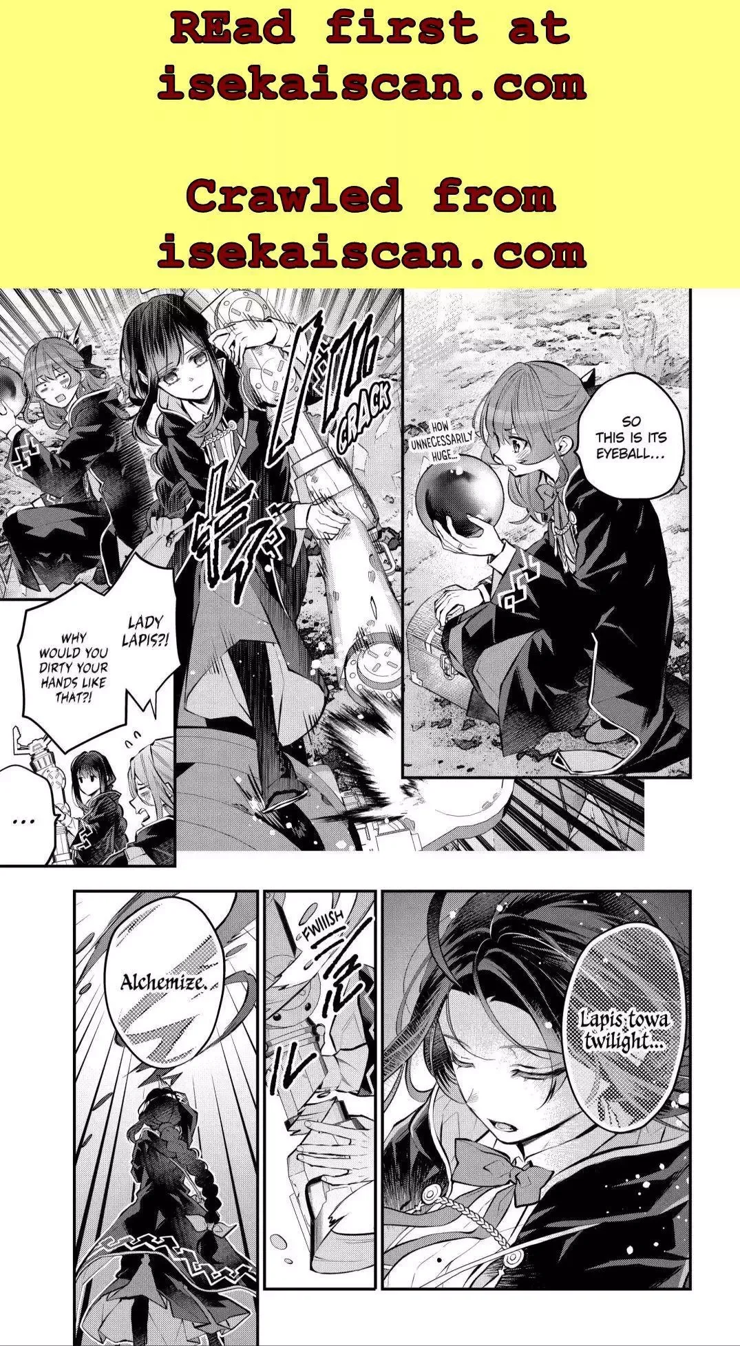 Meidea Reincarnation Theory - The World's Worst Witch Chapter 28.2 page 3
