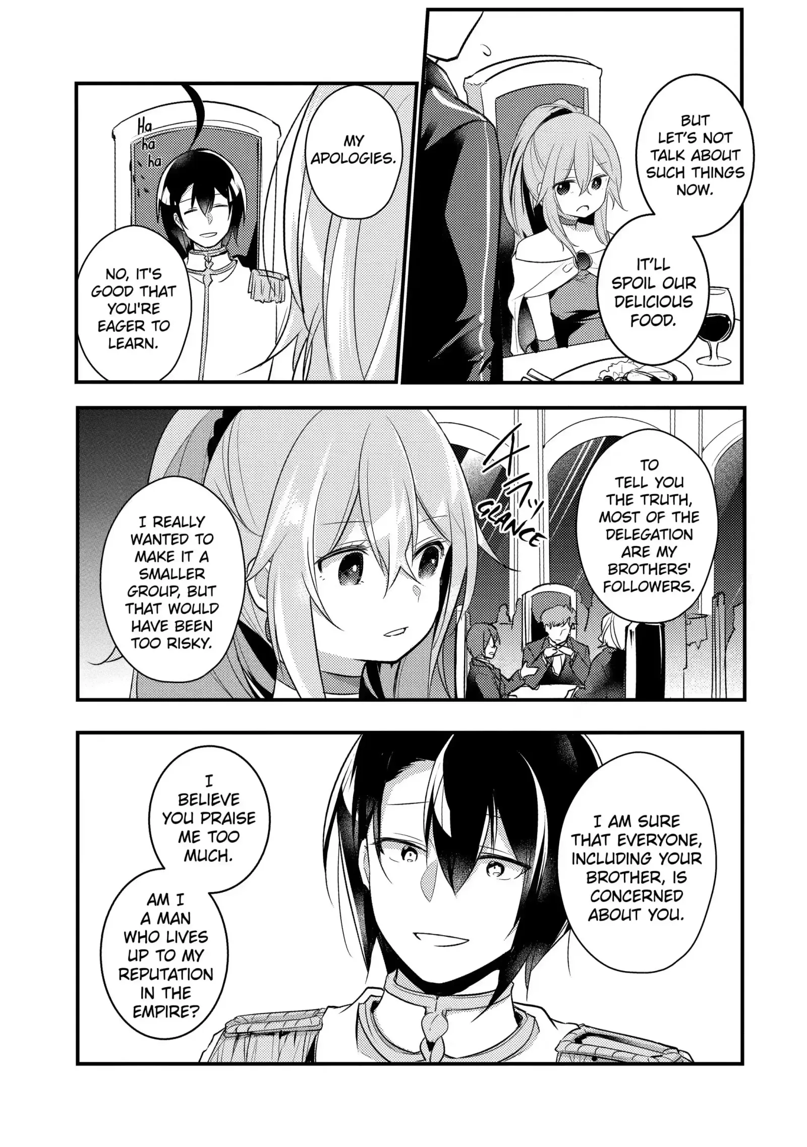 Tensai Ouji no Akaji Kokka Saisei Jutsu - Souda, Baikoku Shiyou Chapter 35 page 1