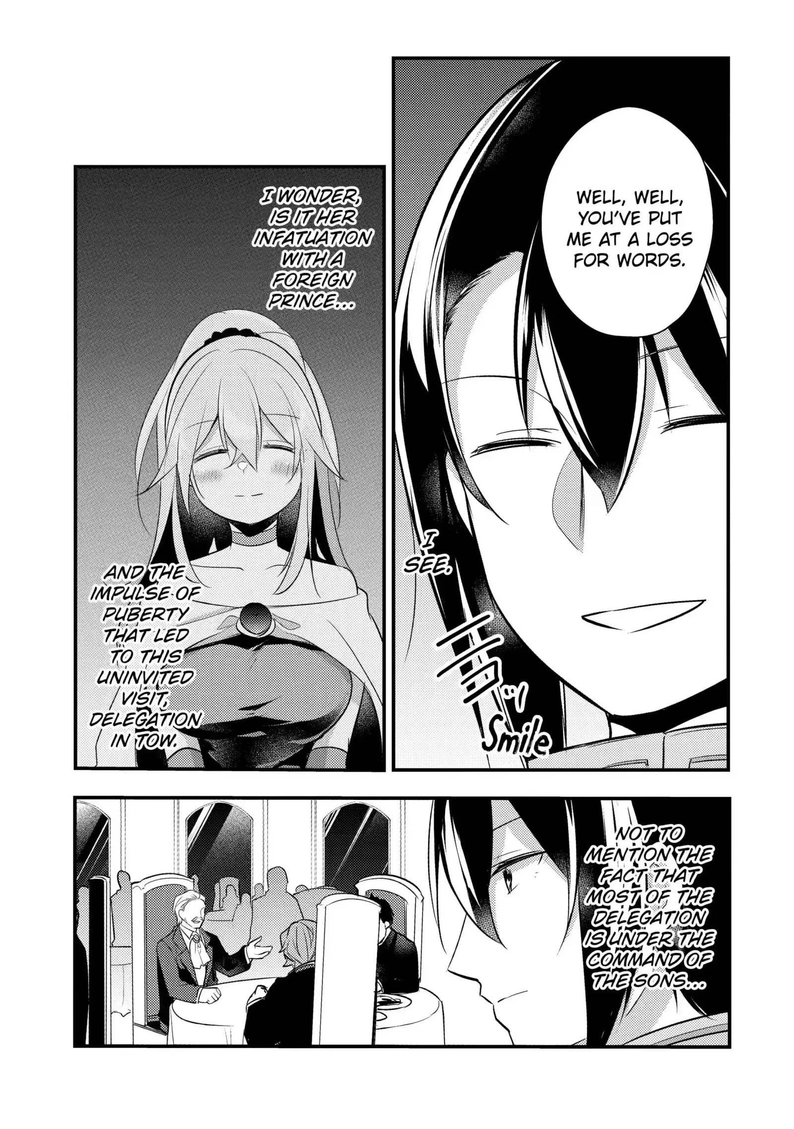 Tensai Ouji no Akaji Kokka Saisei Jutsu - Souda, Baikoku Shiyou Chapter 35 page 3