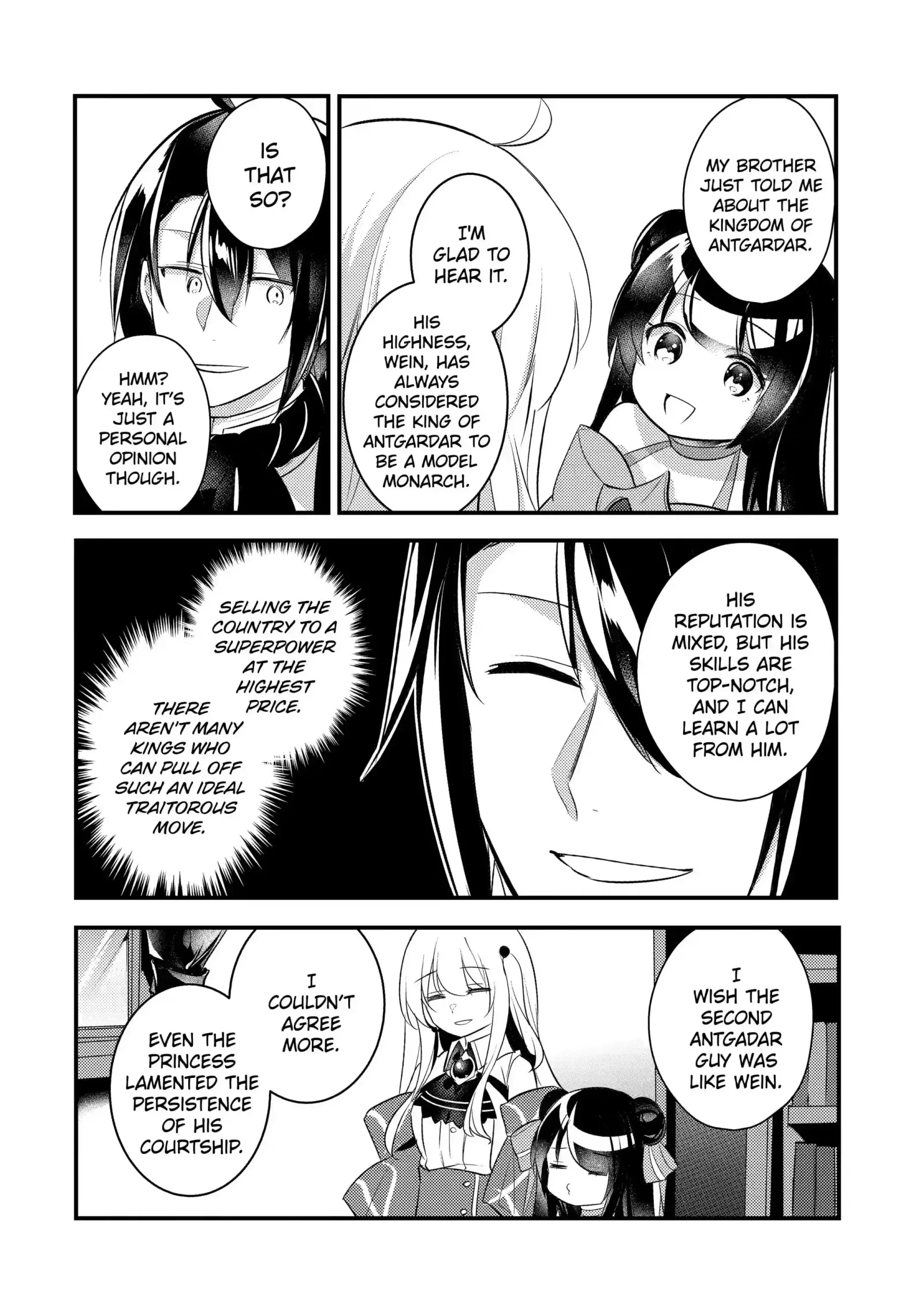 Tensai Ouji no Akaji Kokka Saisei Jutsu - Souda, Baikoku Shiyou Chapter 38 page 8