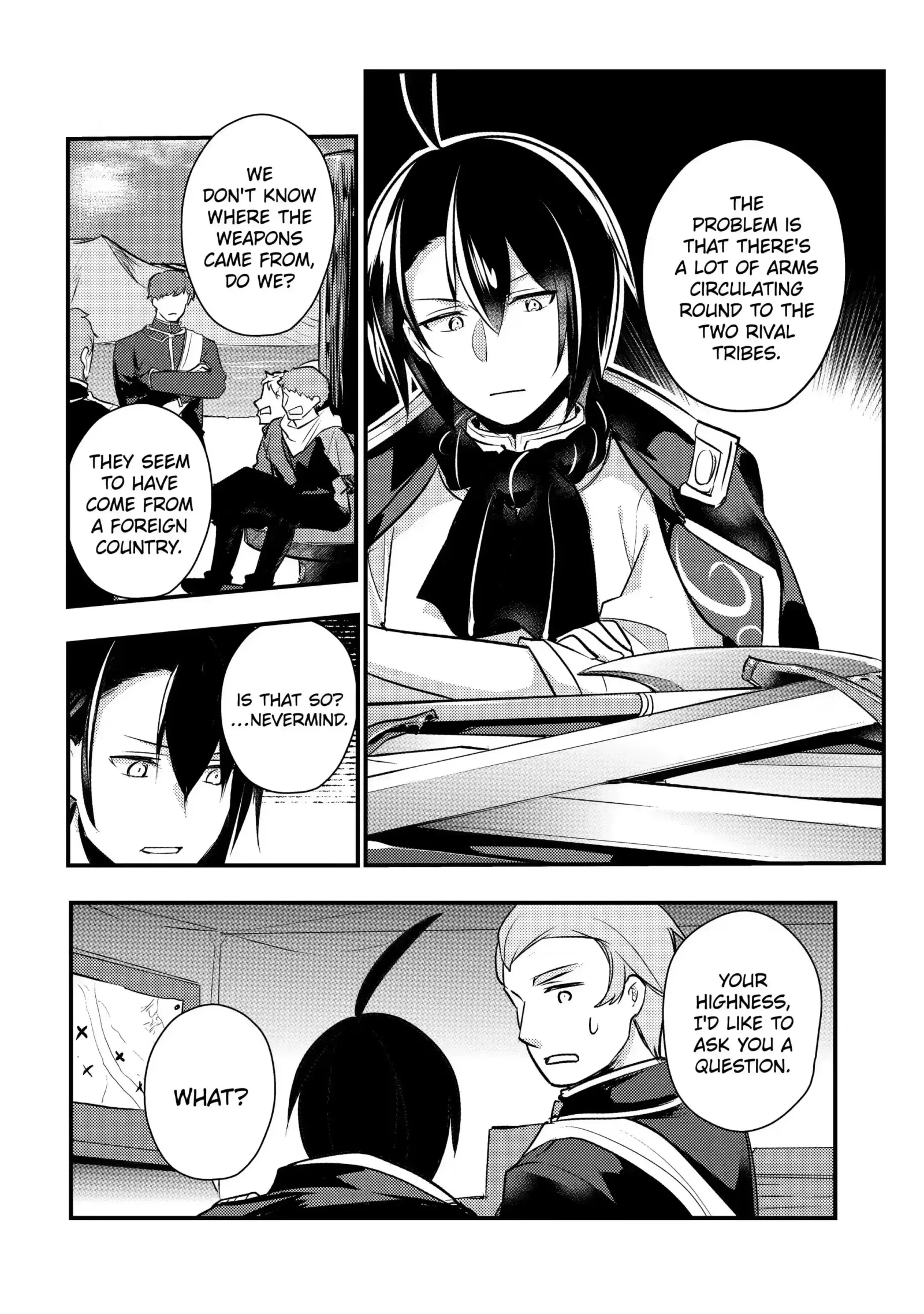 Tensai Ouji no Akaji Kokka Saisei Jutsu - Souda, Baikoku Shiyou Chapter 38 page 12