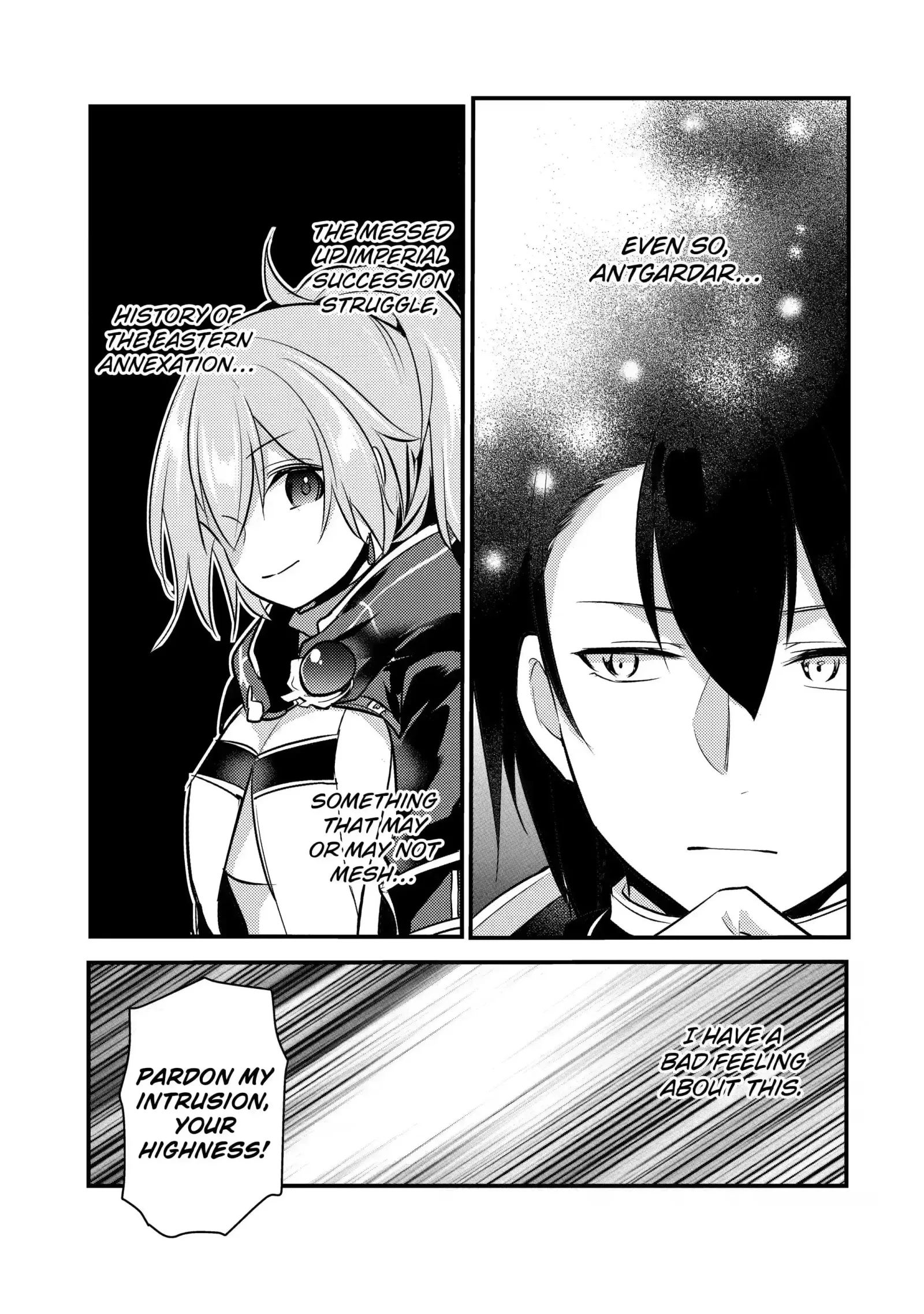 Tensai Ouji no Akaji Kokka Saisei Jutsu - Souda, Baikoku Shiyou Chapter 38 page 9