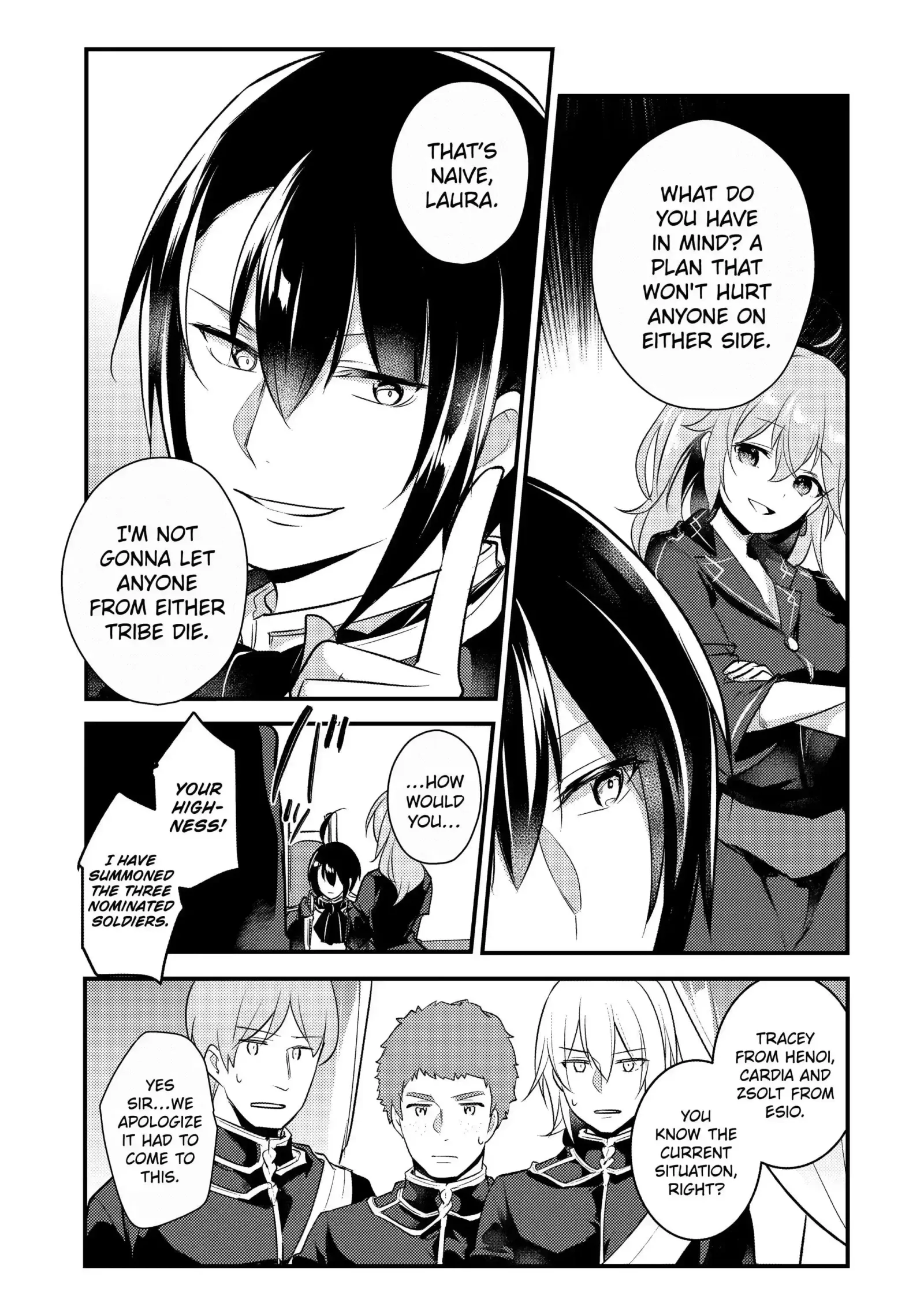 Tensai Ouji no Akaji Kokka Saisei Jutsu - Souda, Baikoku Shiyou Chapter 39 page 4