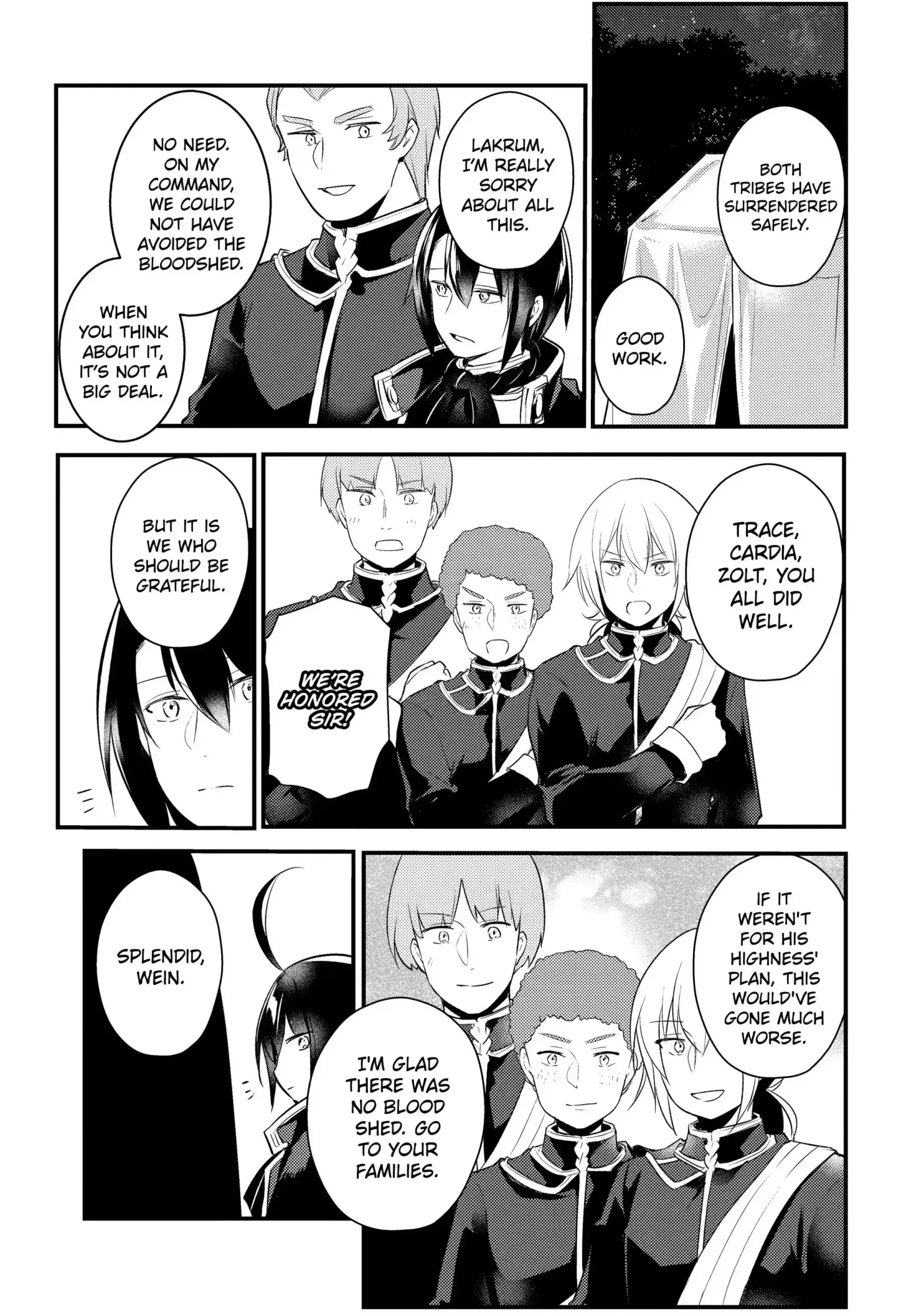 Tensai Ouji no Akaji Kokka Saisei Jutsu - Souda, Baikoku Shiyou Chapter 40 page 7