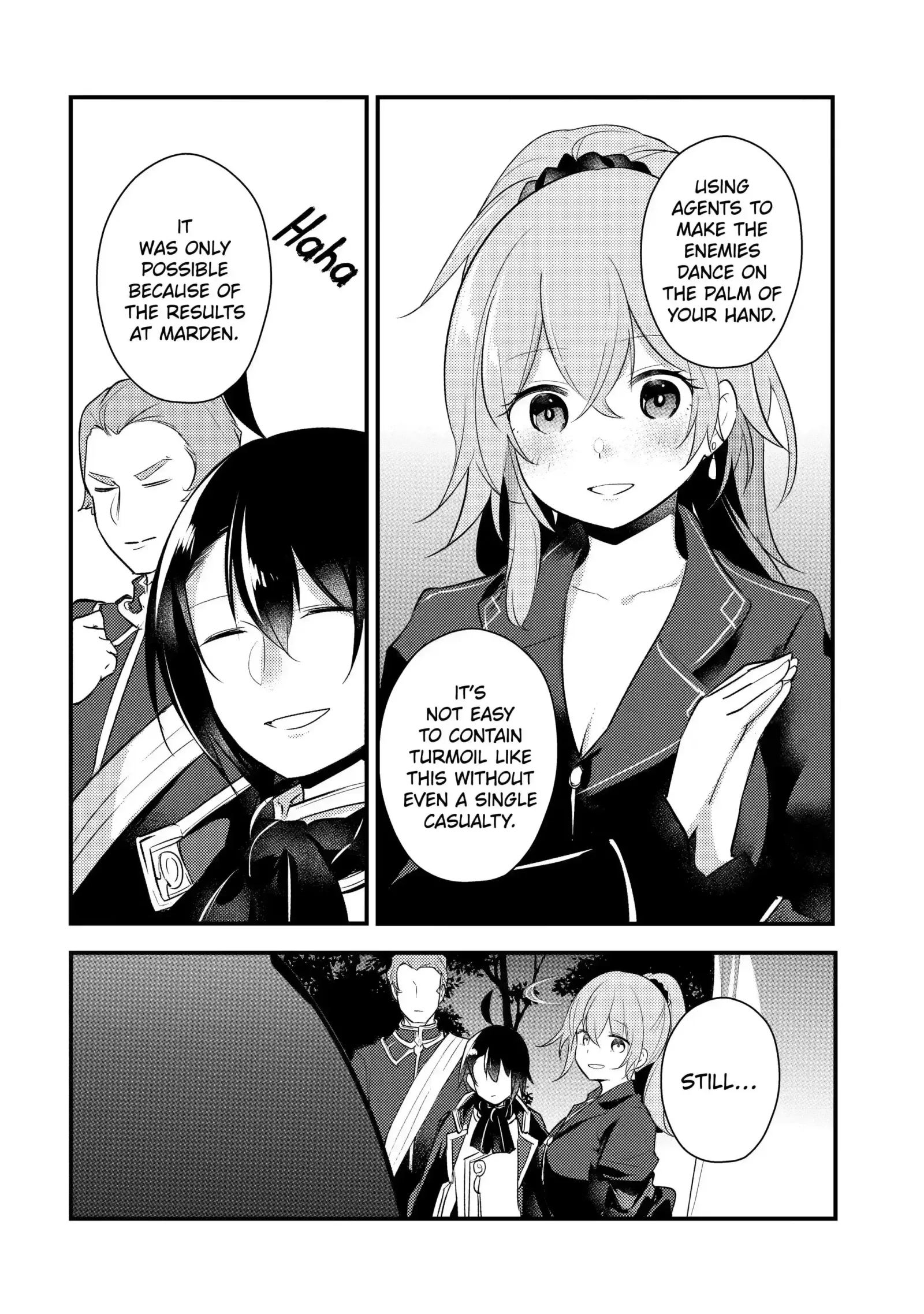 Tensai Ouji no Akaji Kokka Saisei Jutsu - Souda, Baikoku Shiyou Chapter 40 page 8