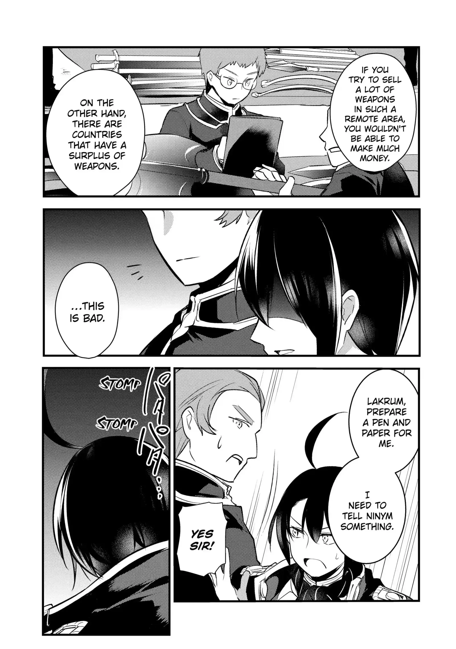 Tensai Ouji no Akaji Kokka Saisei Jutsu - Souda, Baikoku Shiyou Chapter 40 page 15