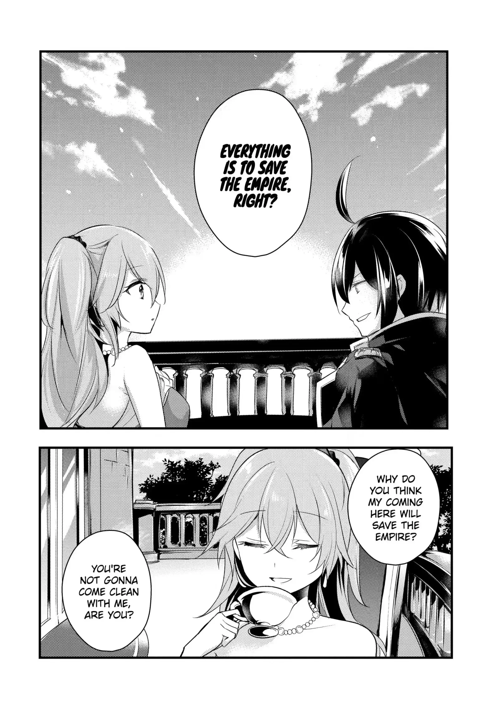 Tensai Ouji no Akaji Kokka Saisei Jutsu - Souda, Baikoku Shiyou Chapter 41 page 8