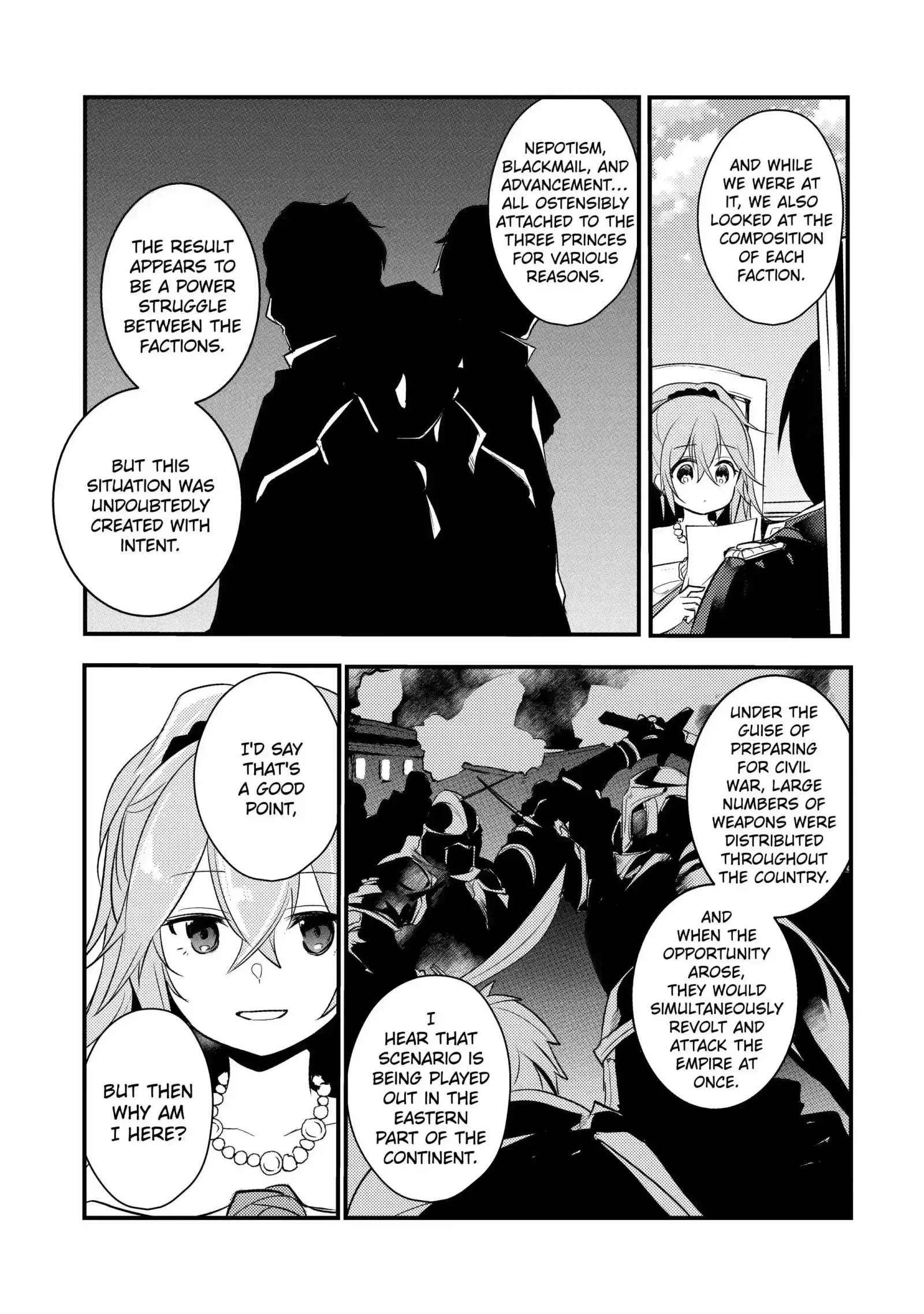 Tensai Ouji no Akaji Kokka Saisei Jutsu - Souda, Baikoku Shiyou Chapter 42 page 1