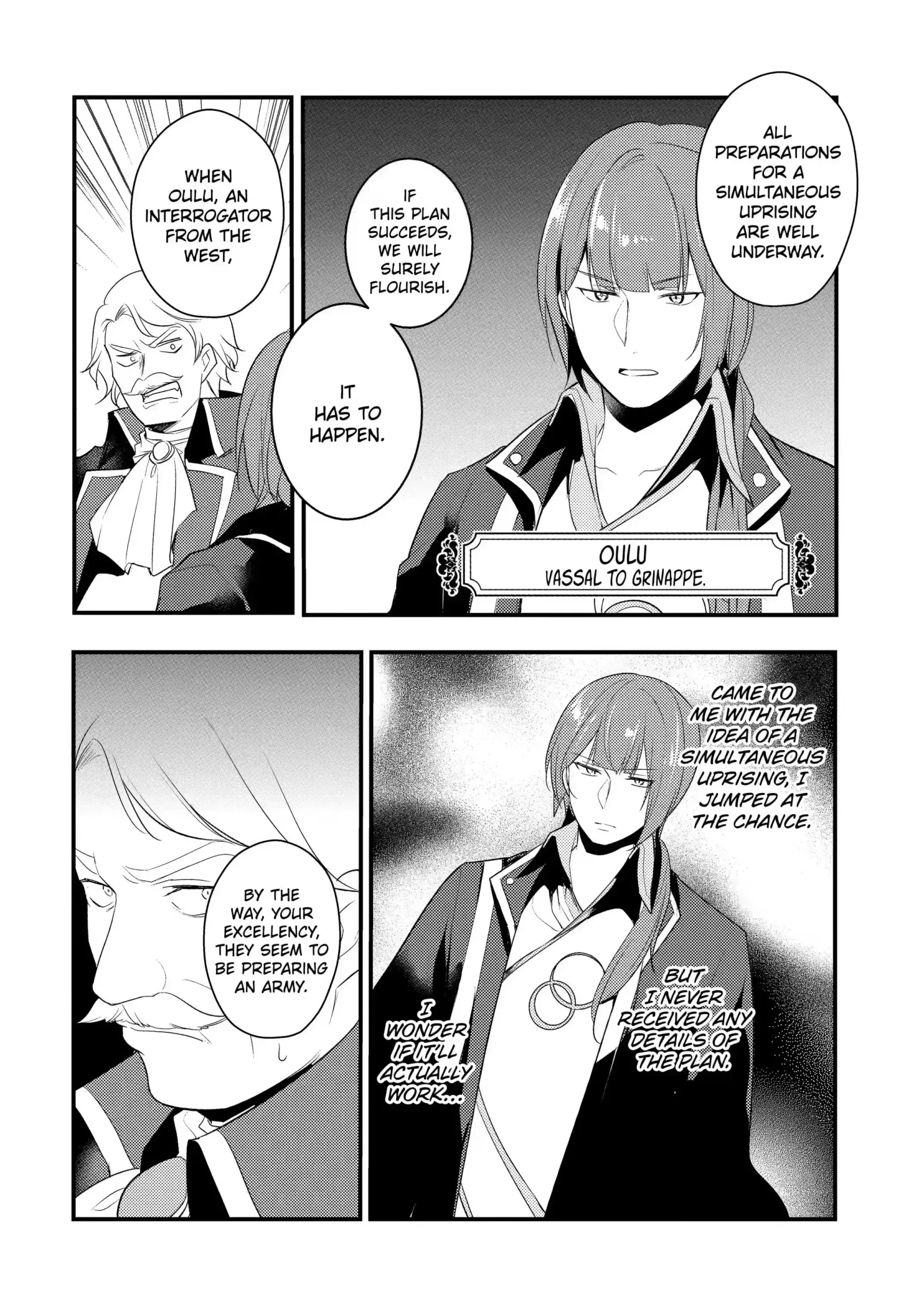 Tensai Ouji no Akaji Kokka Saisei Jutsu - Souda, Baikoku Shiyou Chapter 43 page 6