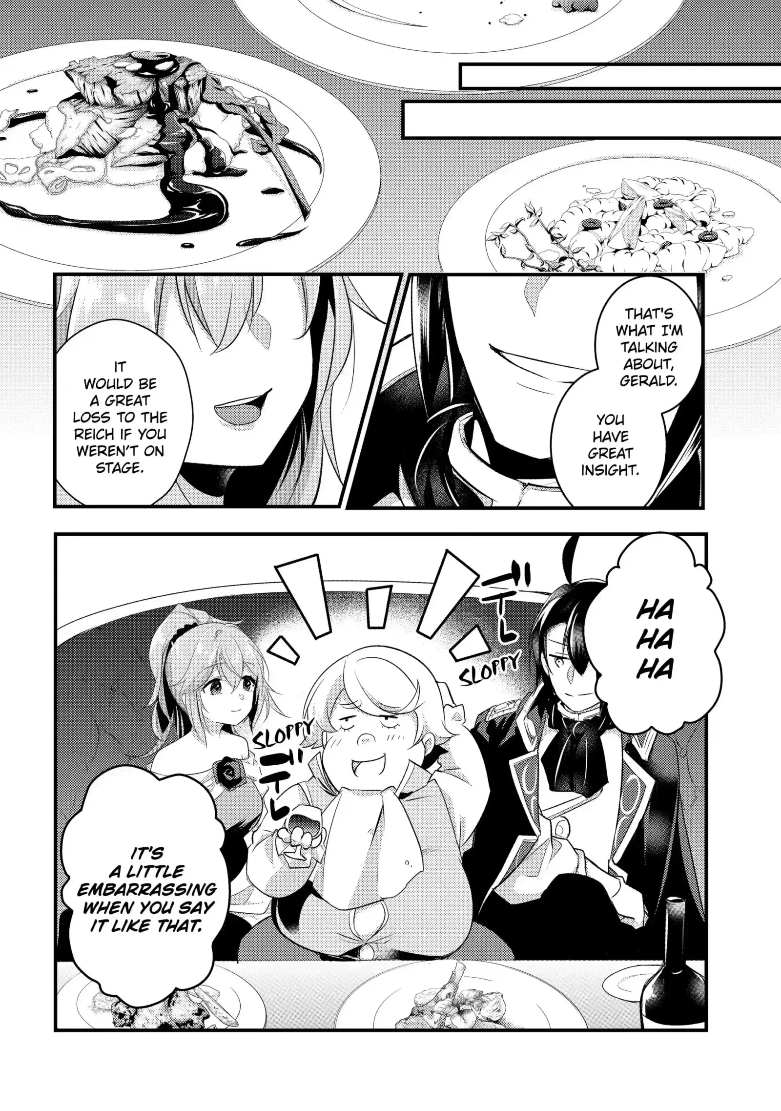 Tensai Ouji no Akaji Kokka Saisei Jutsu - Souda, Baikoku Shiyou Chapter 45 page 9