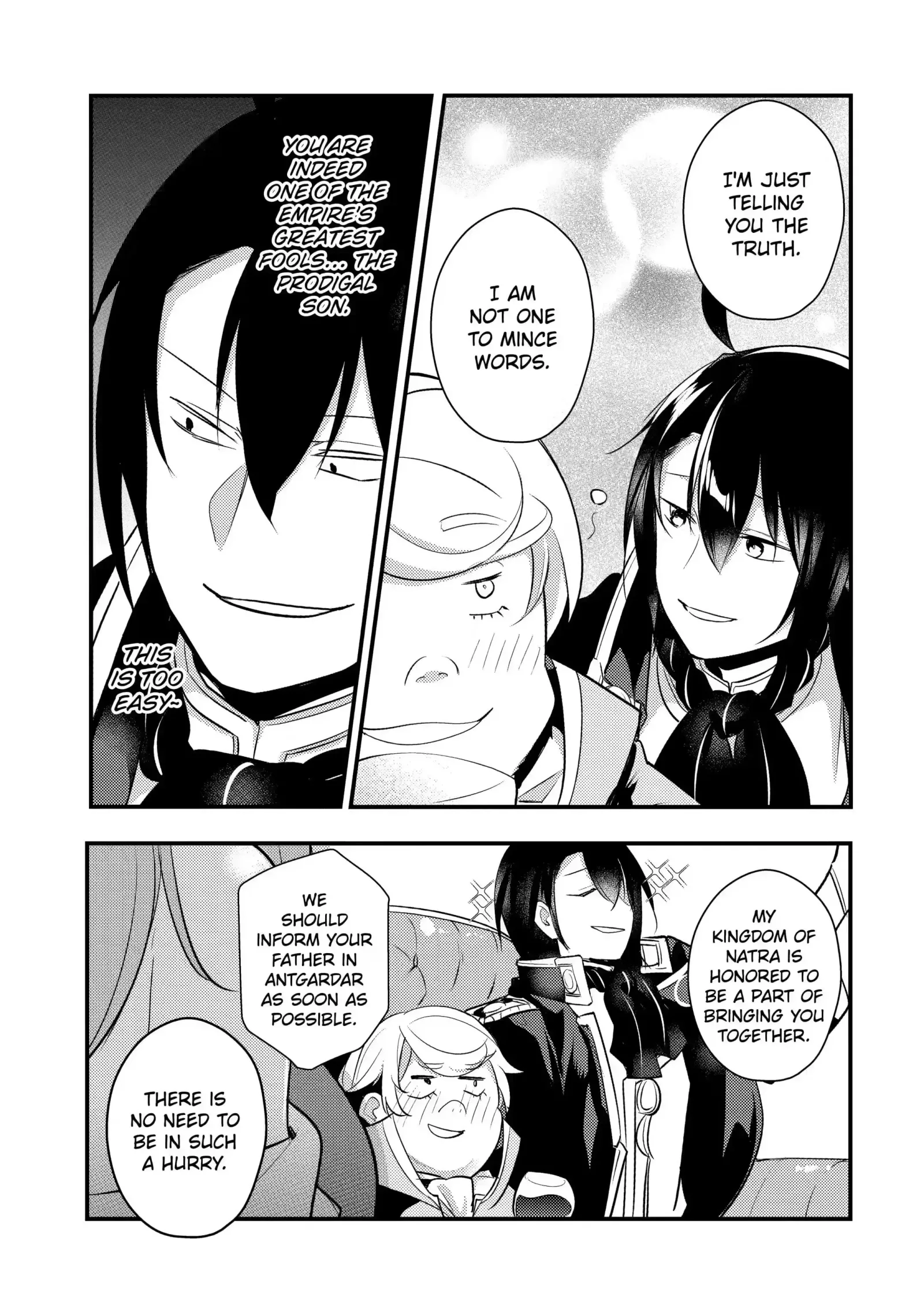 Tensai Ouji no Akaji Kokka Saisei Jutsu - Souda, Baikoku Shiyou Chapter 45 page 10