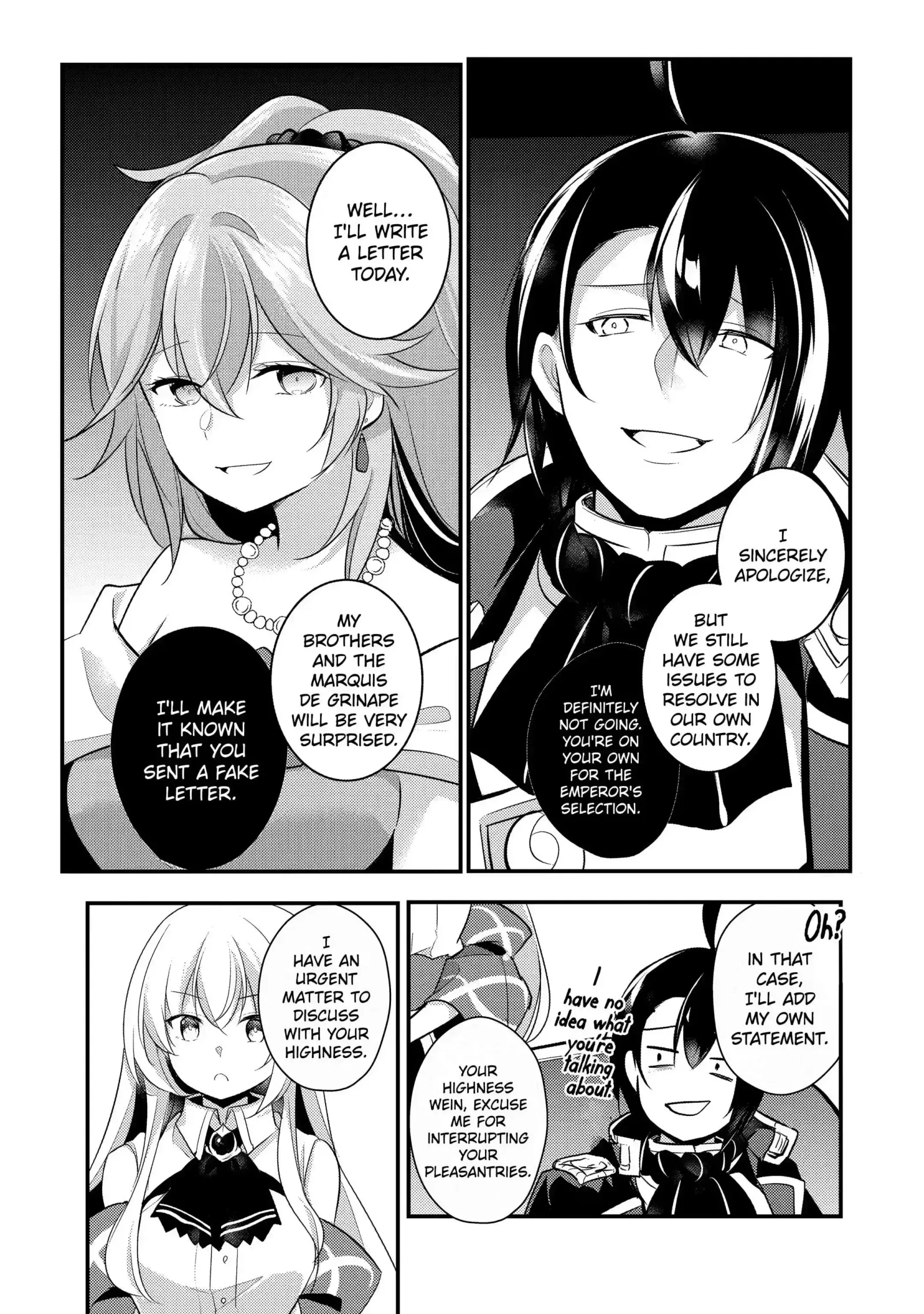 Tensai Ouji no Akaji Kokka Saisei Jutsu - Souda, Baikoku Shiyou Chapter 46 page 5