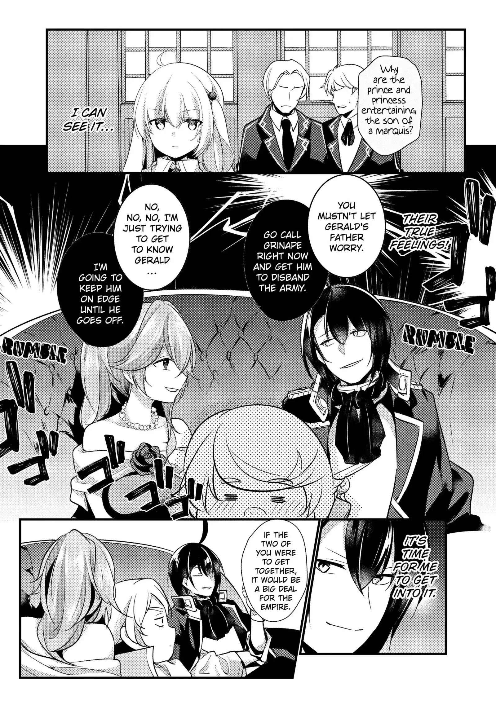Tensai Ouji no Akaji Kokka Saisei Jutsu - Souda, Baikoku Shiyou Chapter 46 page 3
