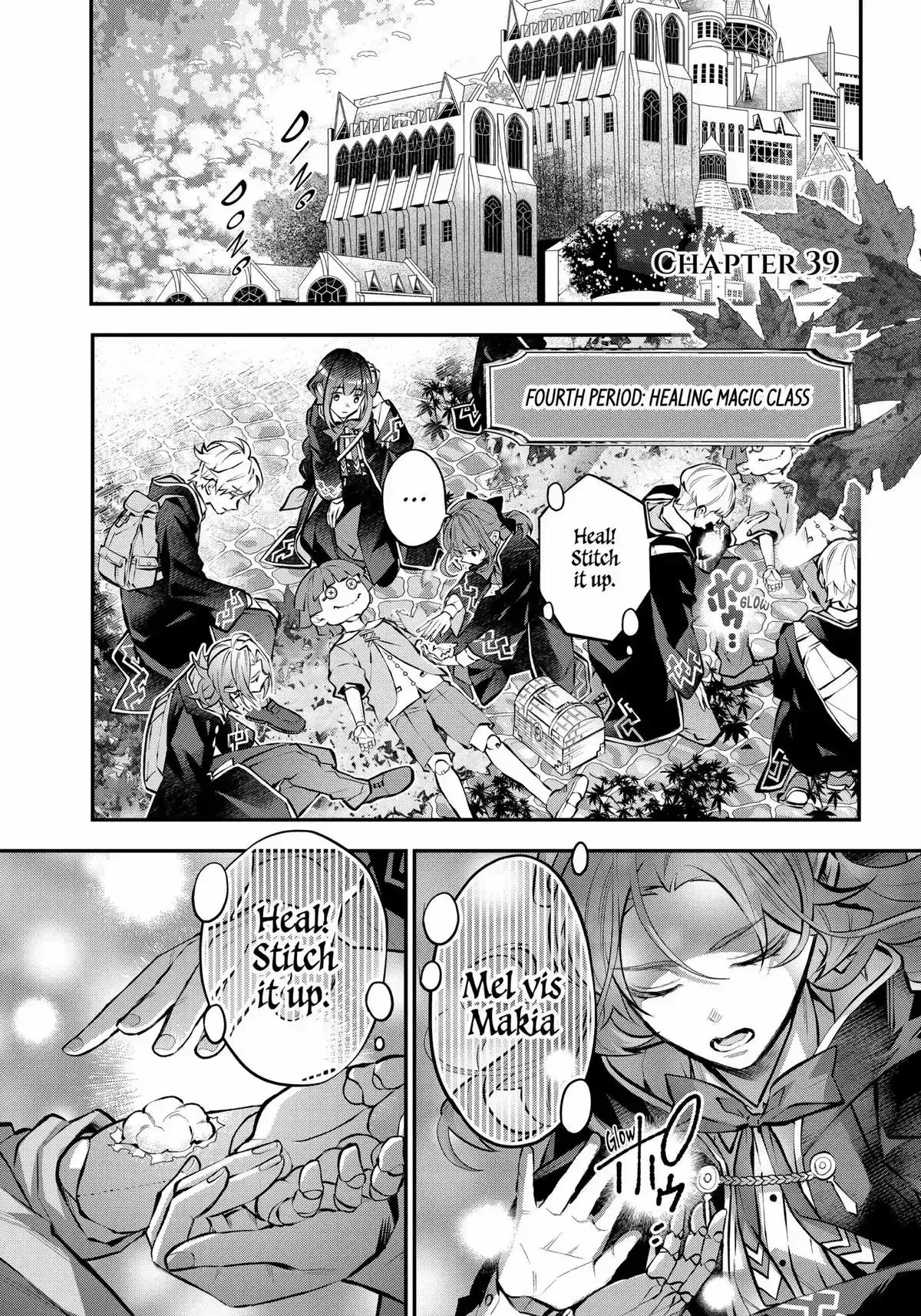 Meidea Reincarnation Theory - The World's Worst Witch Chapter 39.1 page 1
