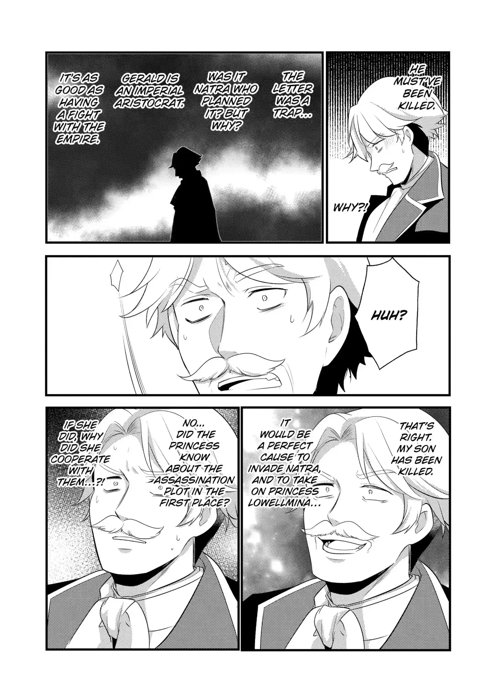 Tensai Ouji no Akaji Kokka Saisei Jutsu - Souda, Baikoku Shiyou Chapter 49 page 4