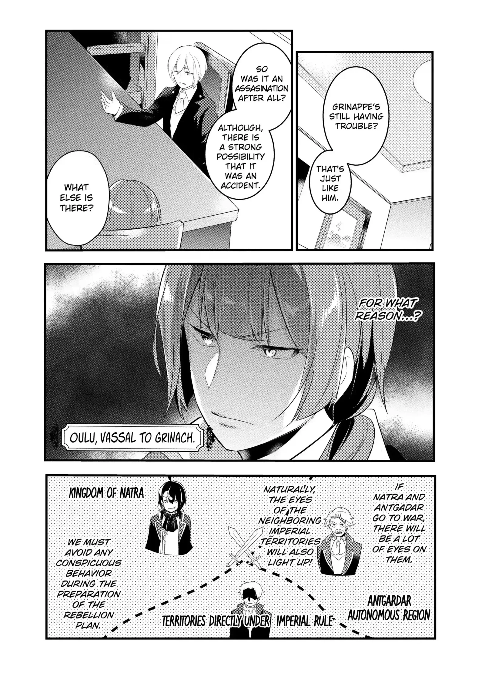 Tensai Ouji no Akaji Kokka Saisei Jutsu - Souda, Baikoku Shiyou Chapter 49 page 6