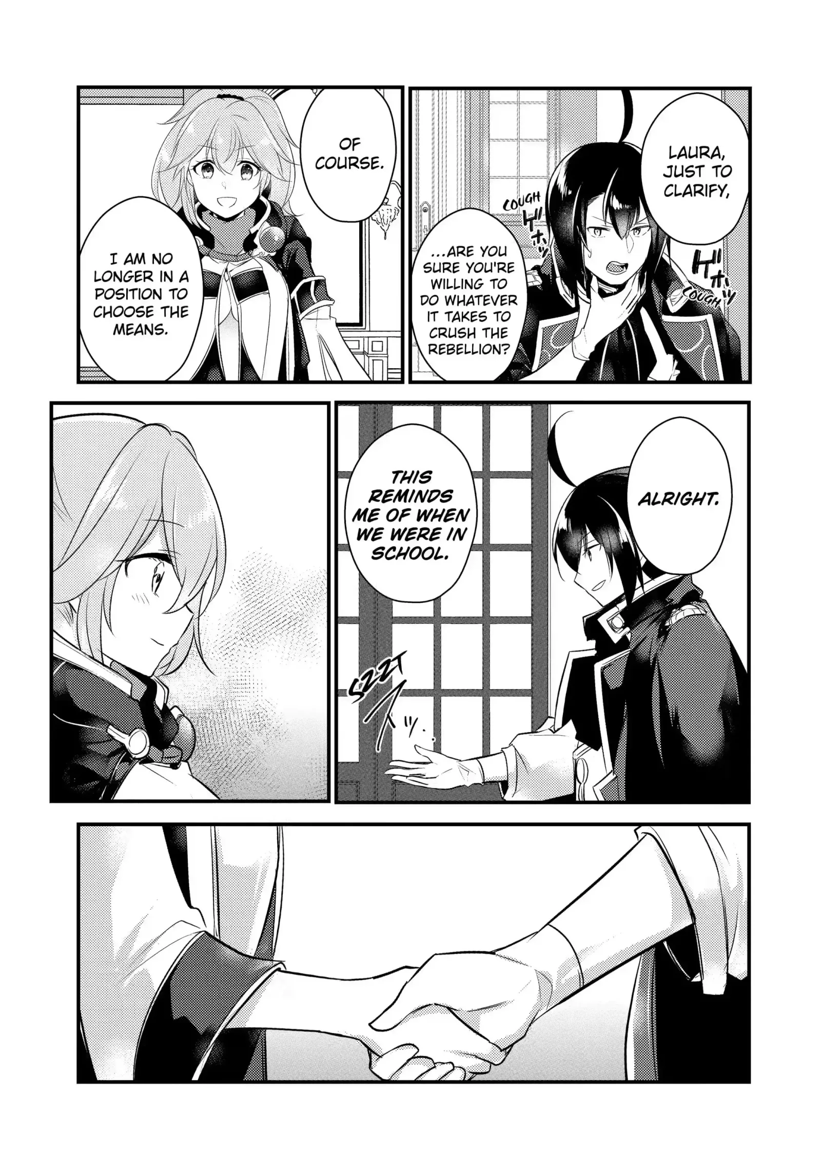 Tensai Ouji no Akaji Kokka Saisei Jutsu - Souda, Baikoku Shiyou Chapter 50 page 8