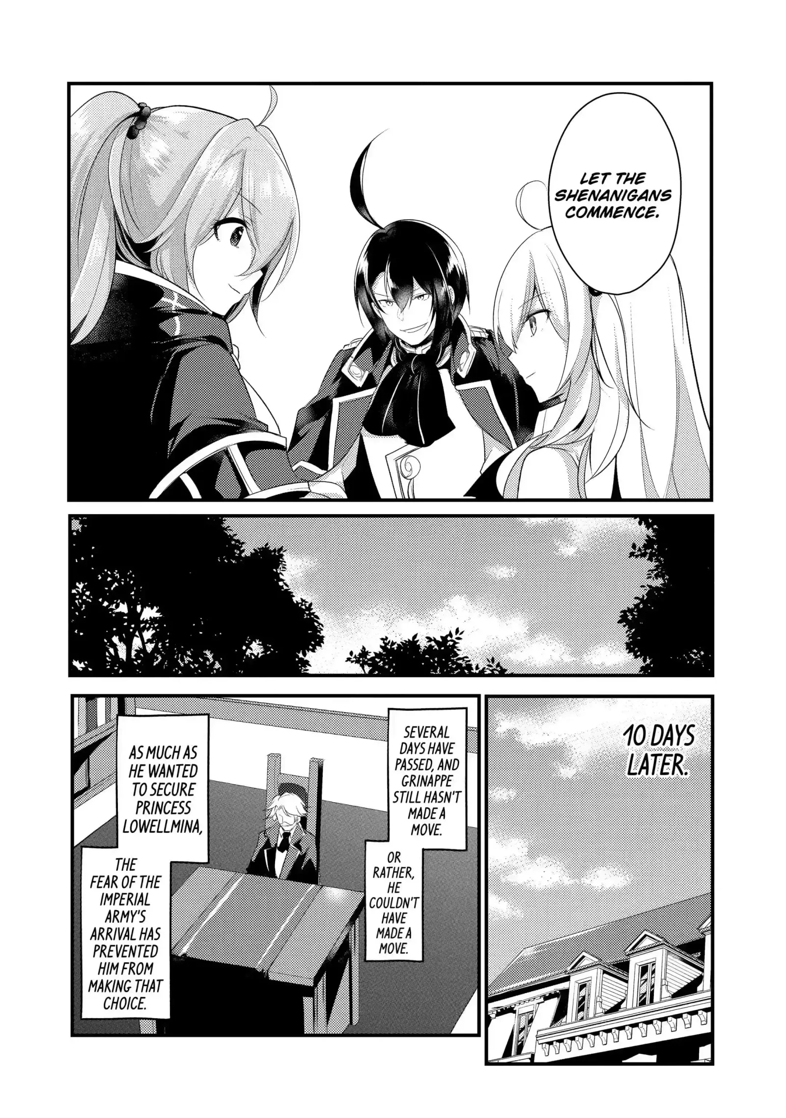 Tensai Ouji no Akaji Kokka Saisei Jutsu - Souda, Baikoku Shiyou Chapter 51 page 2
