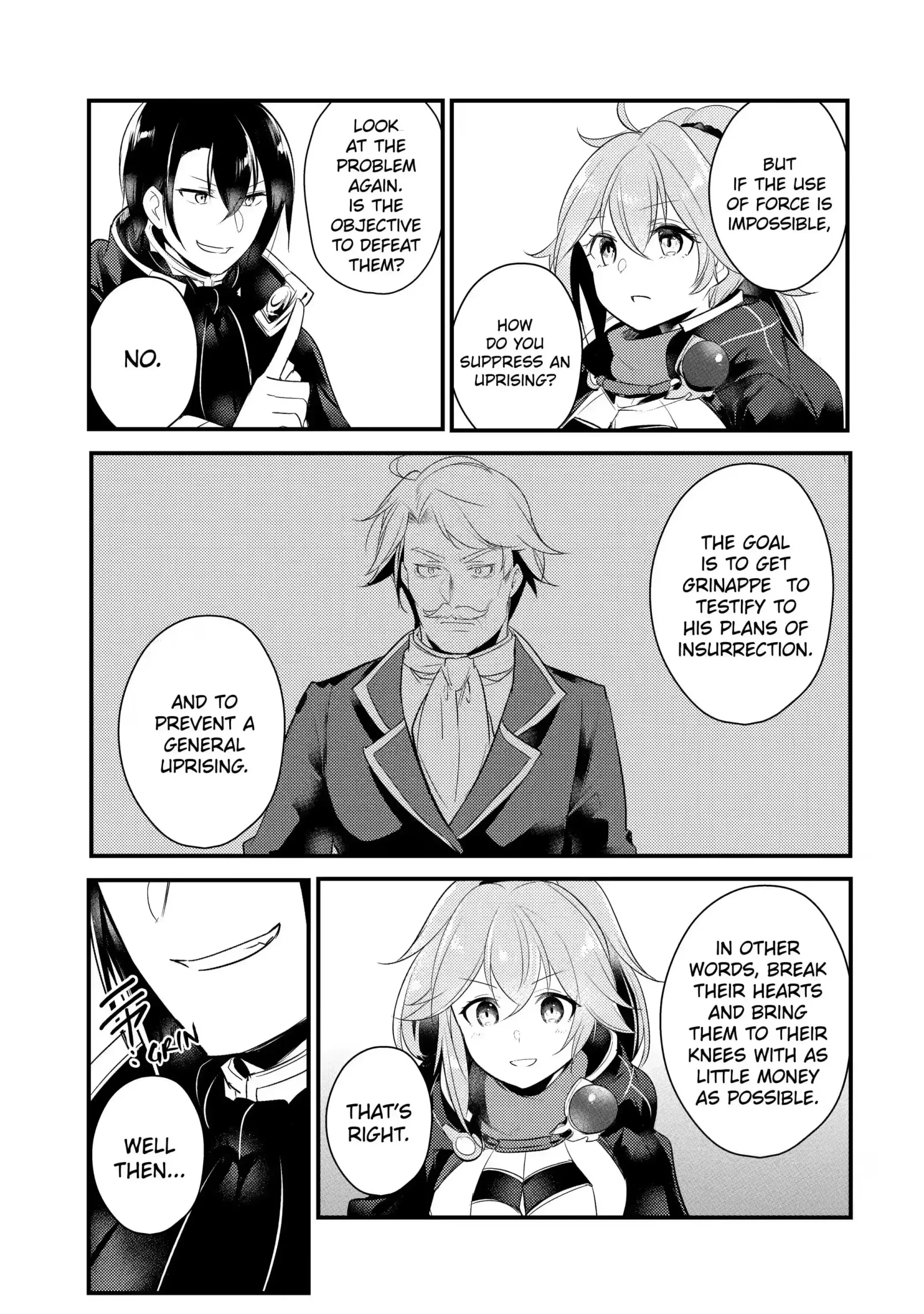 Tensai Ouji no Akaji Kokka Saisei Jutsu - Souda, Baikoku Shiyou Chapter 50 page 10