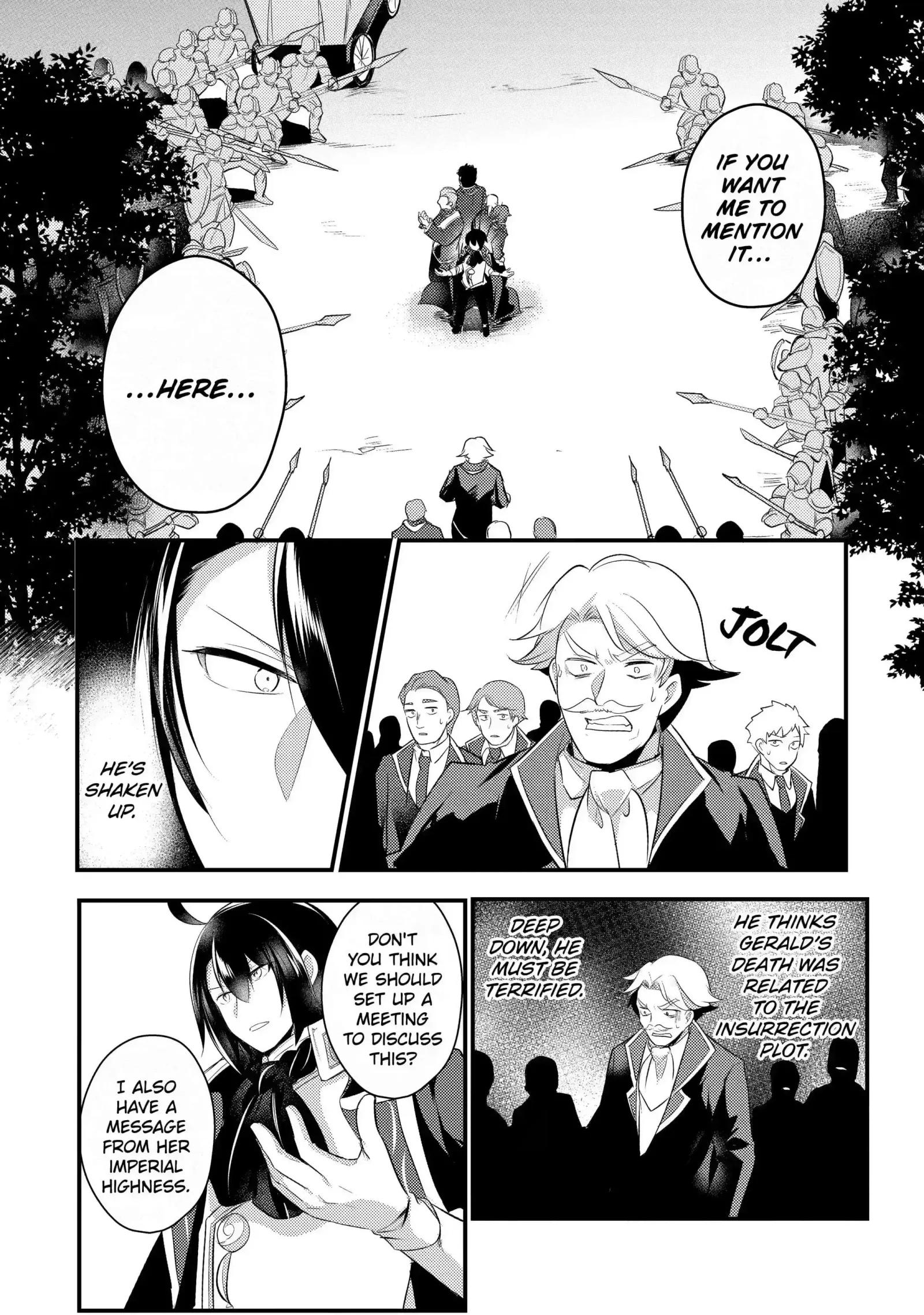 Tensai Ouji no Akaji Kokka Saisei Jutsu - Souda, Baikoku Shiyou Chapter 51 page 6