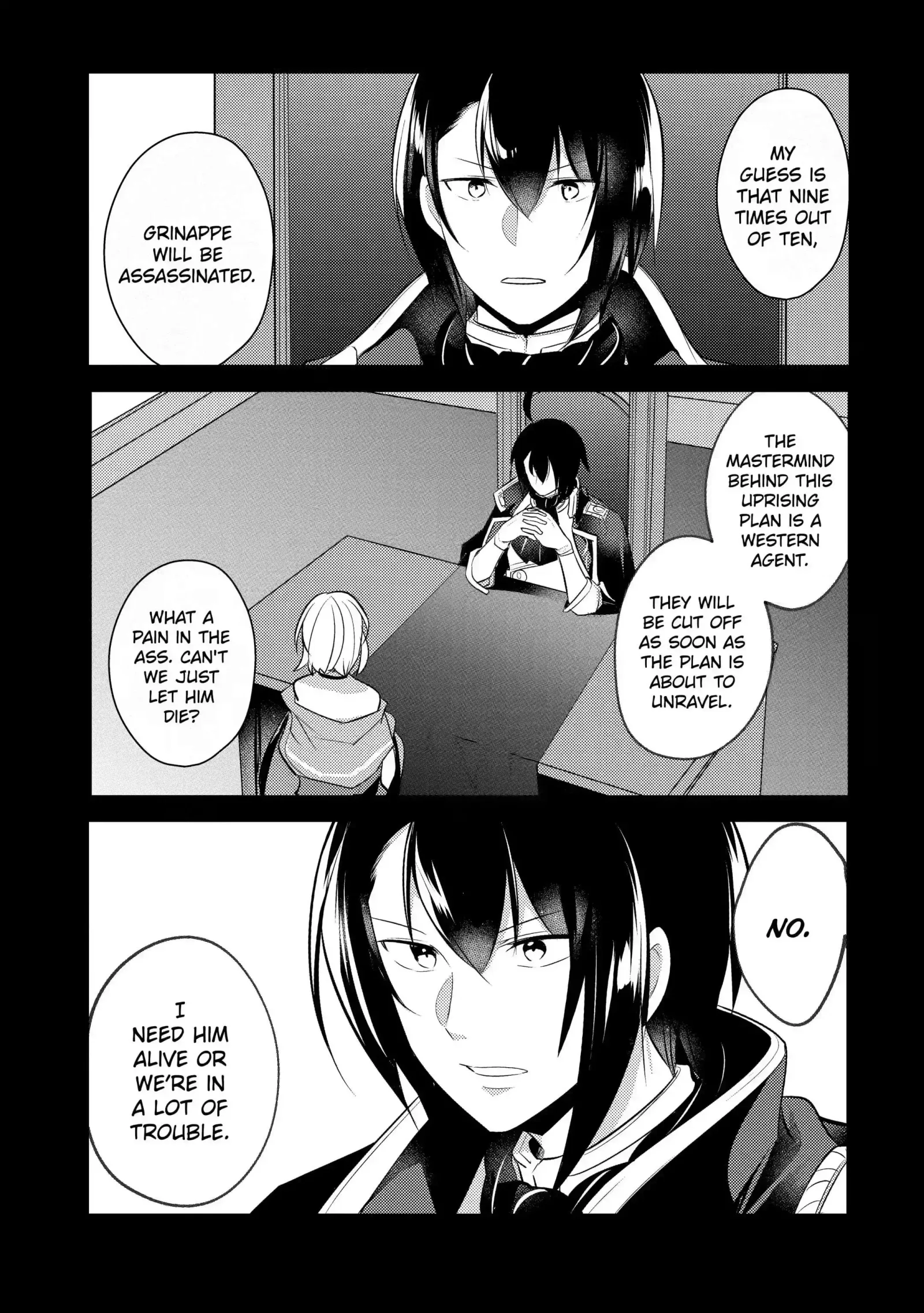 Tensai Ouji no Akaji Kokka Saisei Jutsu - Souda, Baikoku Shiyou Chapter 54 page 6