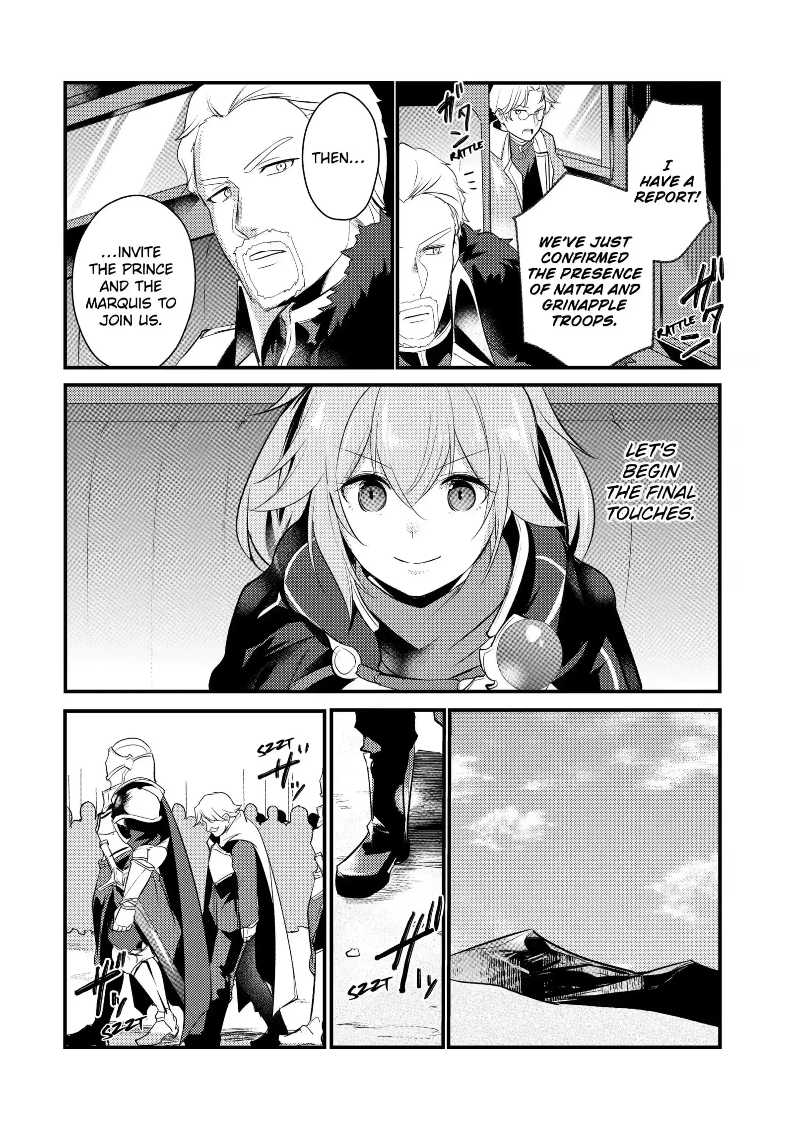 Tensai Ouji no Akaji Kokka Saisei Jutsu - Souda, Baikoku Shiyou Chapter 57 page 8