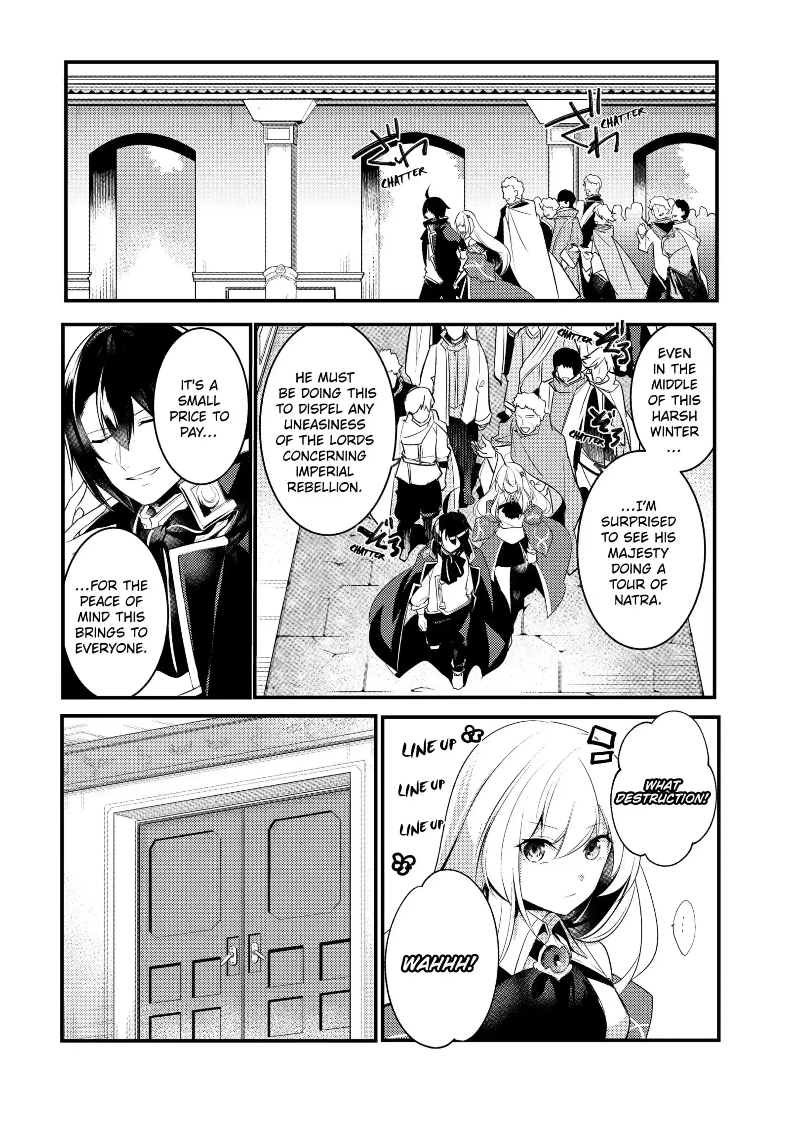 Tensai Ouji no Akaji Kokka Saisei Jutsu - Souda, Baikoku Shiyou Chapter 62 page 2