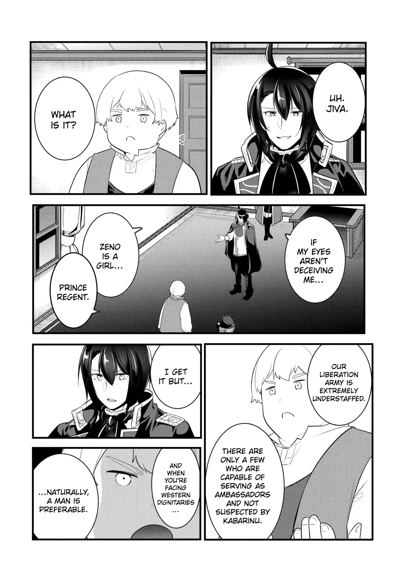 Tensai Ouji no Akaji Kokka Saisei Jutsu - Souda, Baikoku Shiyou Chapter 69 page 2