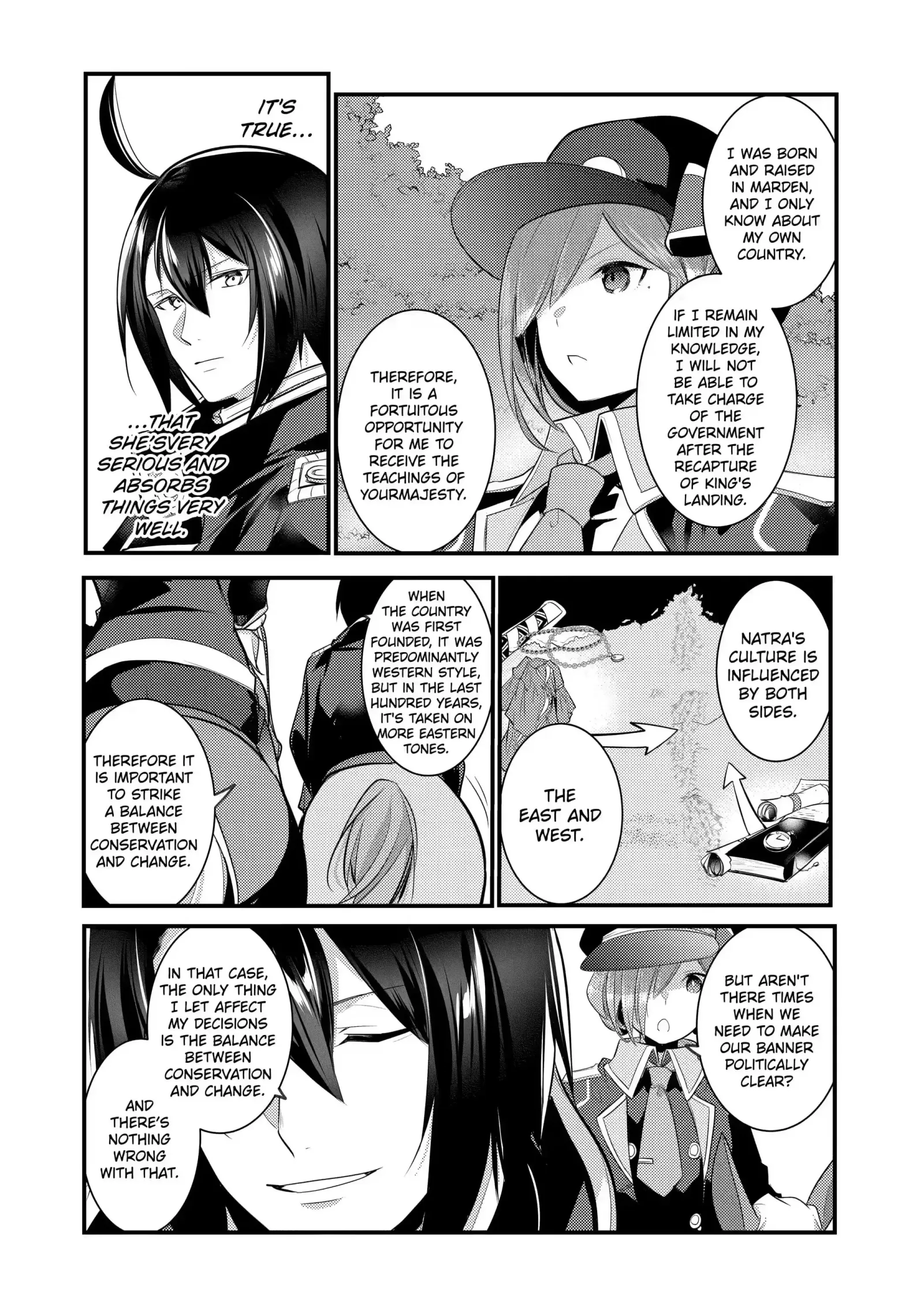 Tensai Ouji no Akaji Kokka Saisei Jutsu - Souda, Baikoku Shiyou Chapter 69 page 6