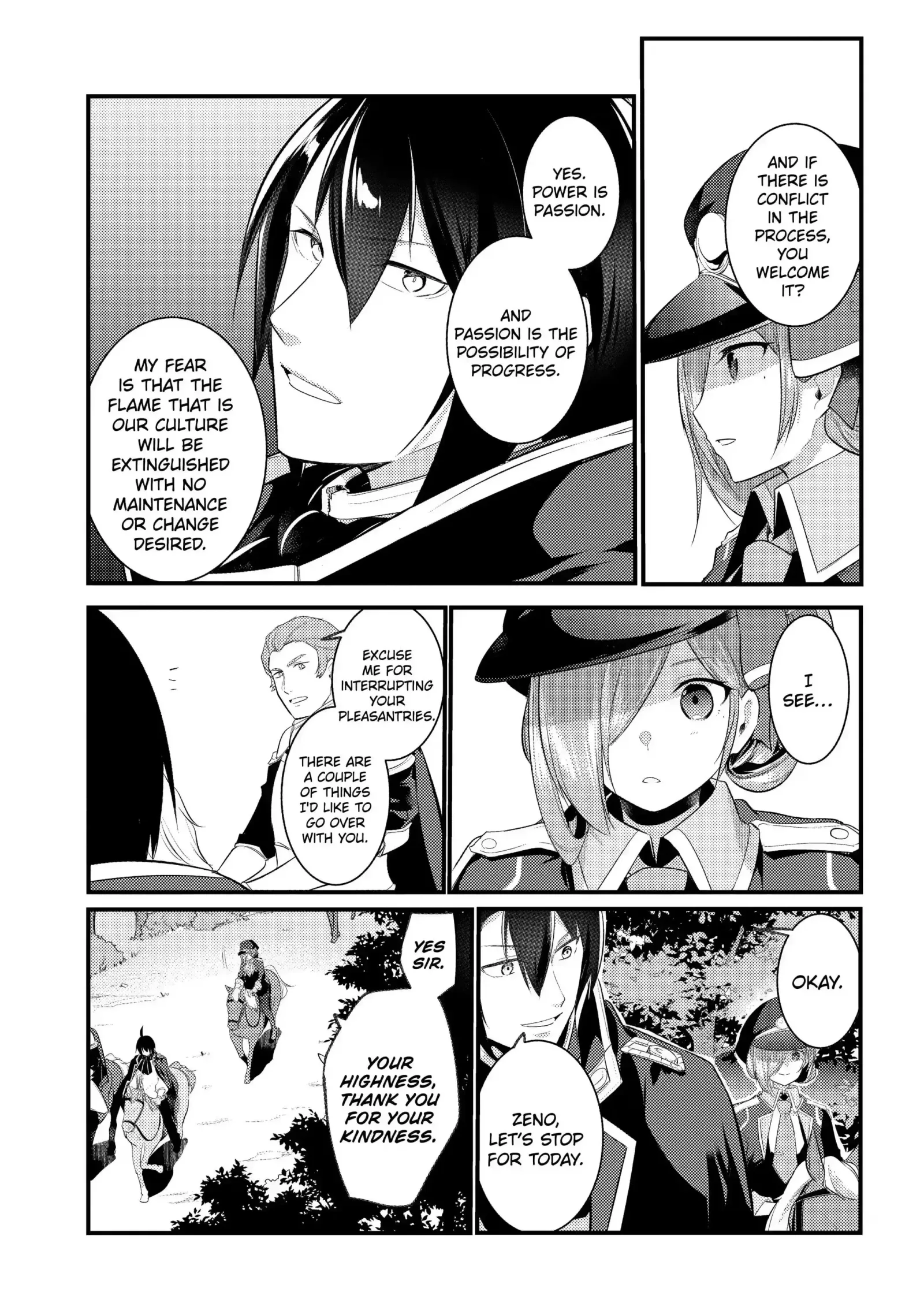 Tensai Ouji no Akaji Kokka Saisei Jutsu - Souda, Baikoku Shiyou Chapter 69 page 7