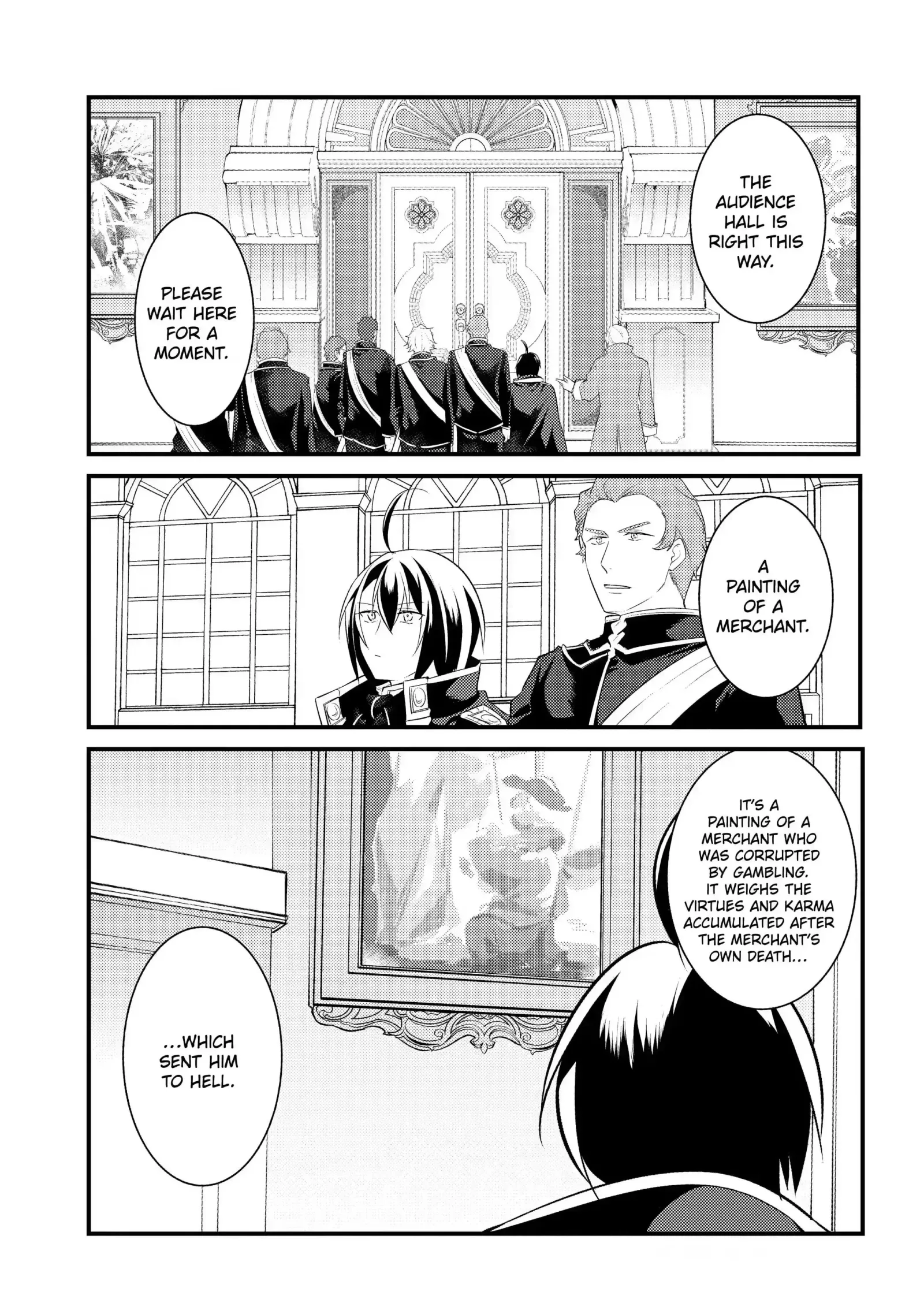 Tensai Ouji no Akaji Kokka Saisei Jutsu - Souda, Baikoku Shiyou Chapter 71 page 1