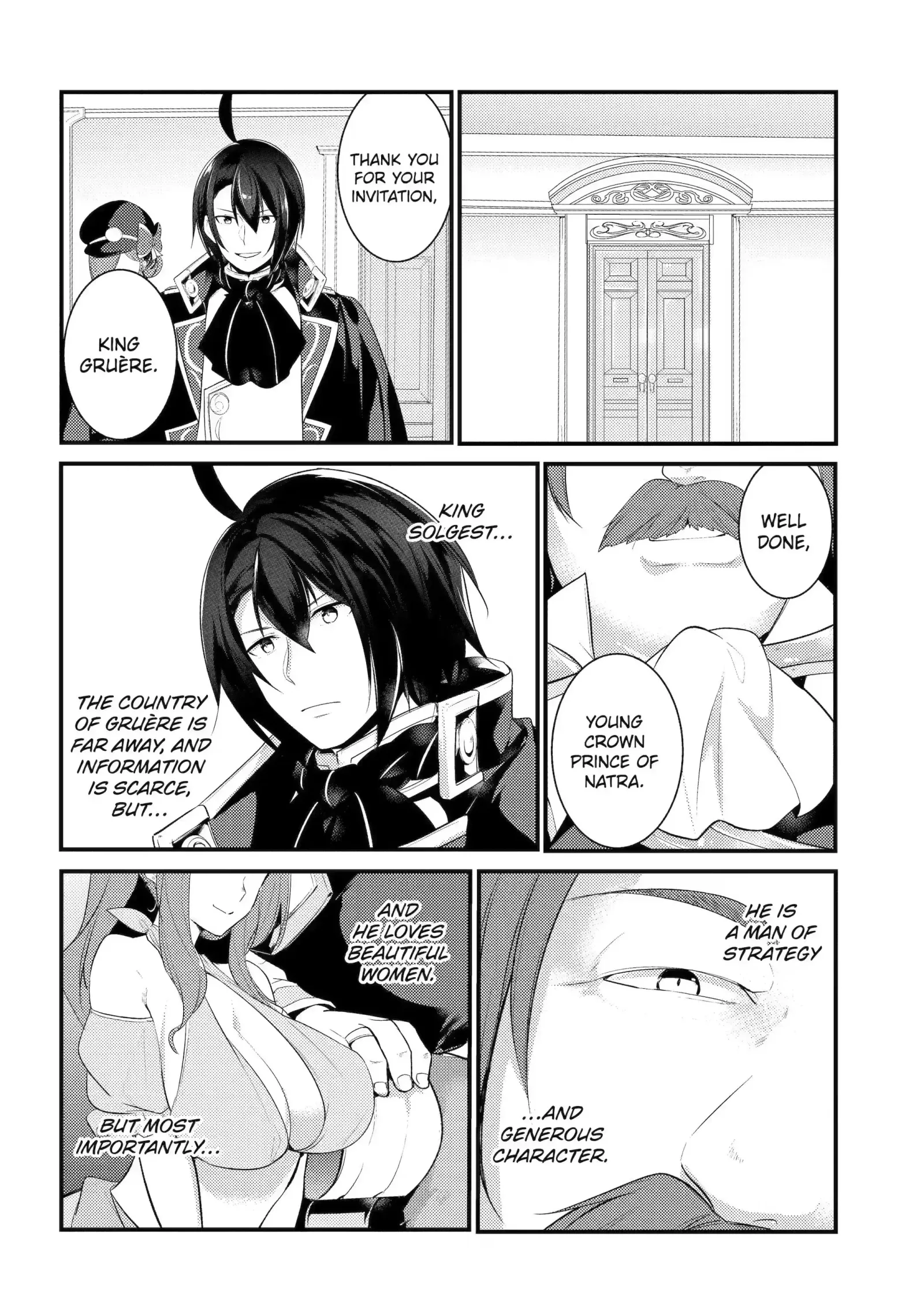 Tensai Ouji no Akaji Kokka Saisei Jutsu - Souda, Baikoku Shiyou Chapter 74 page 1