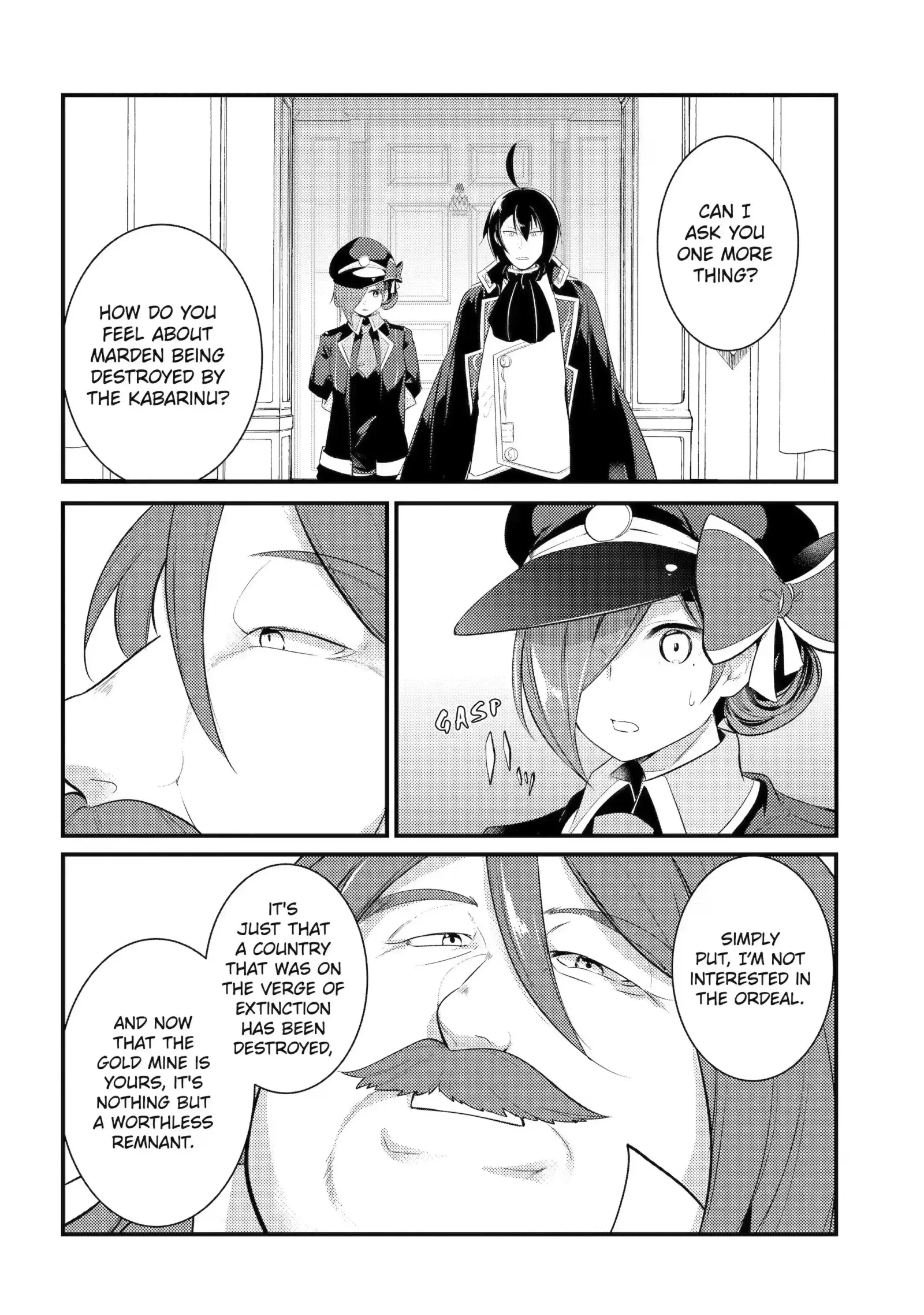 Tensai Ouji no Akaji Kokka Saisei Jutsu - Souda, Baikoku Shiyou Chapter 74 page 7